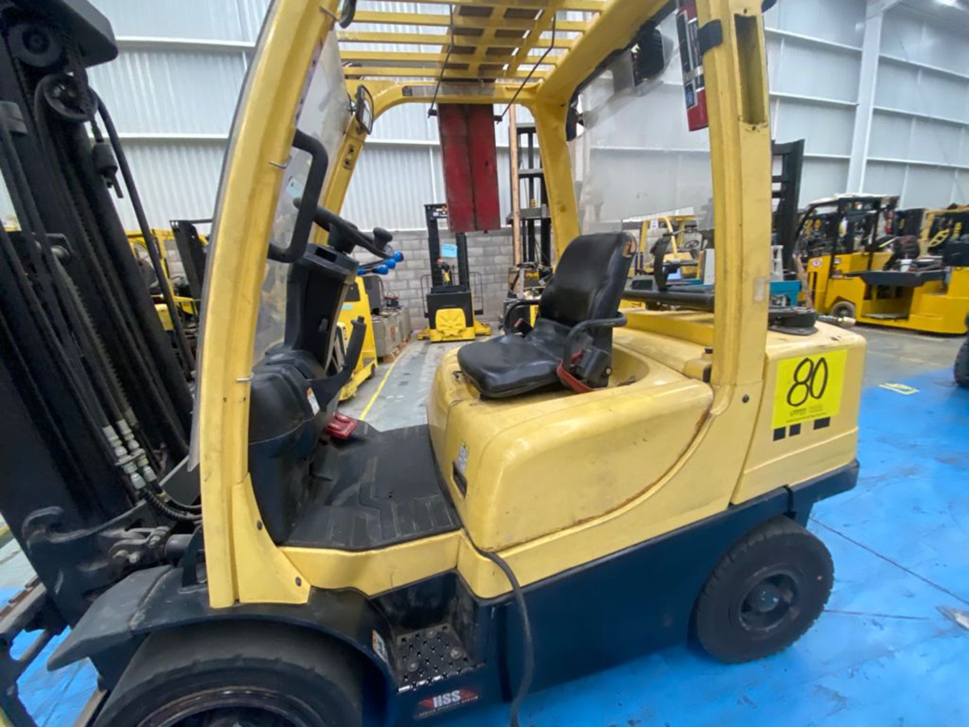 Hyster Fork Lift Model H60FT, S/N P177V06451P, Year 2016, 5750 lb capacity - Image 21 of 41