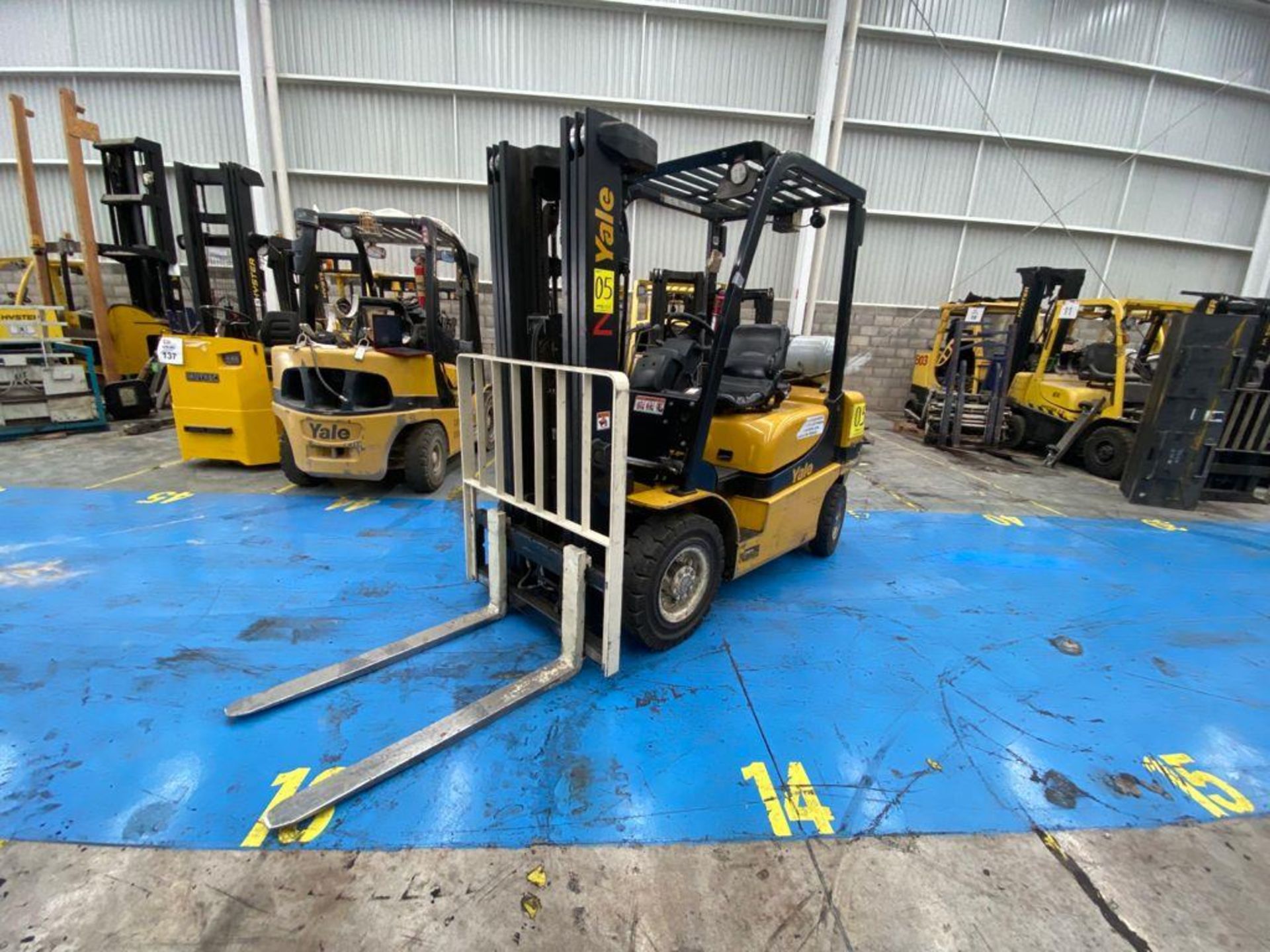 Yale Forklift, Model GP050MX, S/N A390V07349S, Year 2018, 4800 lb capacity - Image 32 of 33