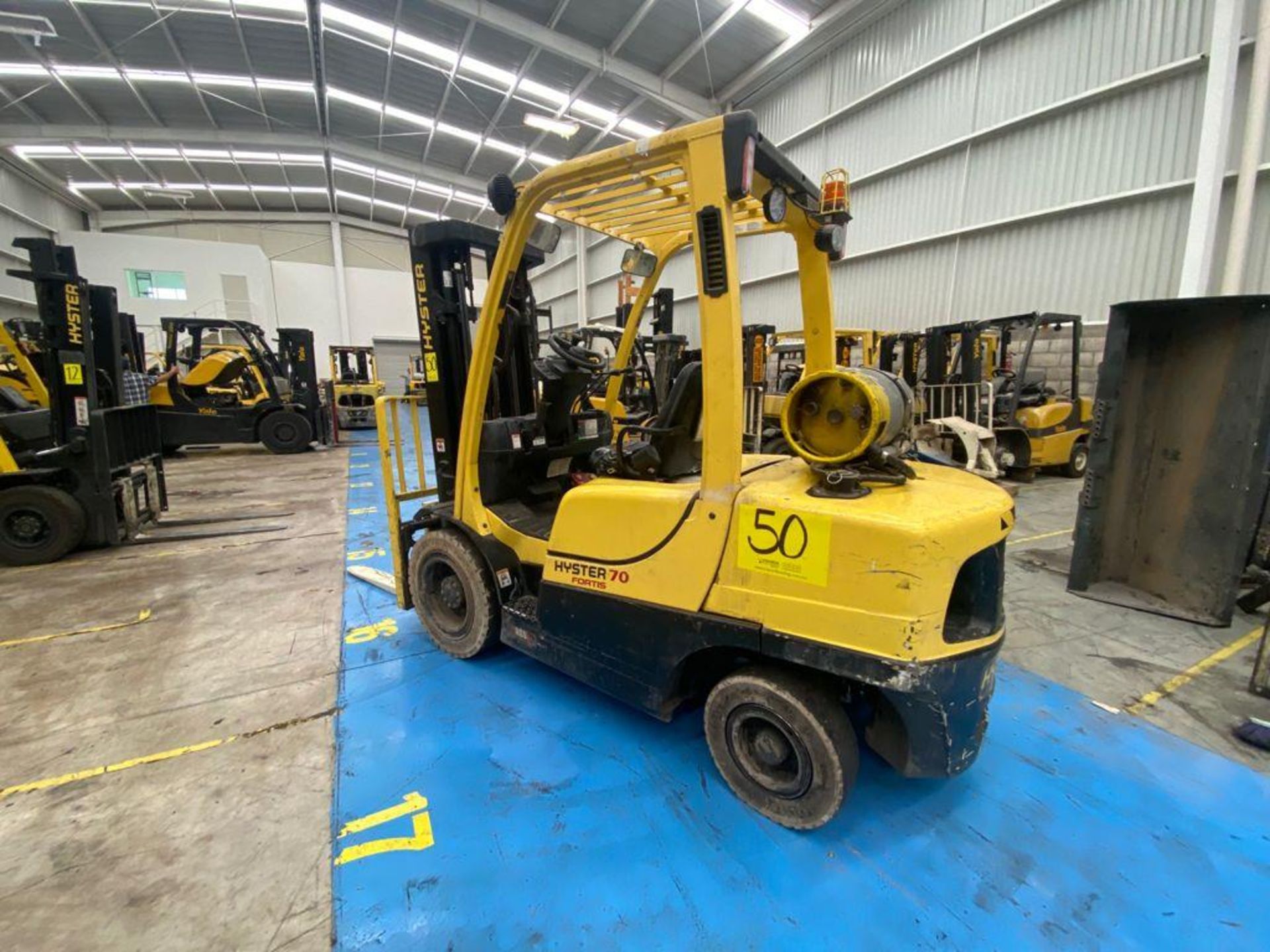 Hyster Forklift, Model H70FT, S/N P177V05815P, Year 2016, 6750 lb capacity - Image 12 of 40