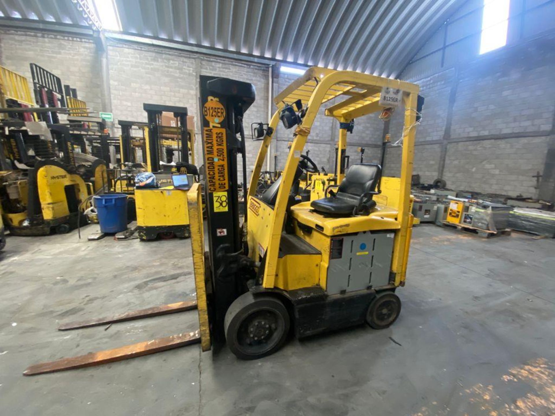 Hyster Forklift, Model E50XN, S/N A268N20320P, Year 2016, 4700 lb capacity - Image 2 of 32