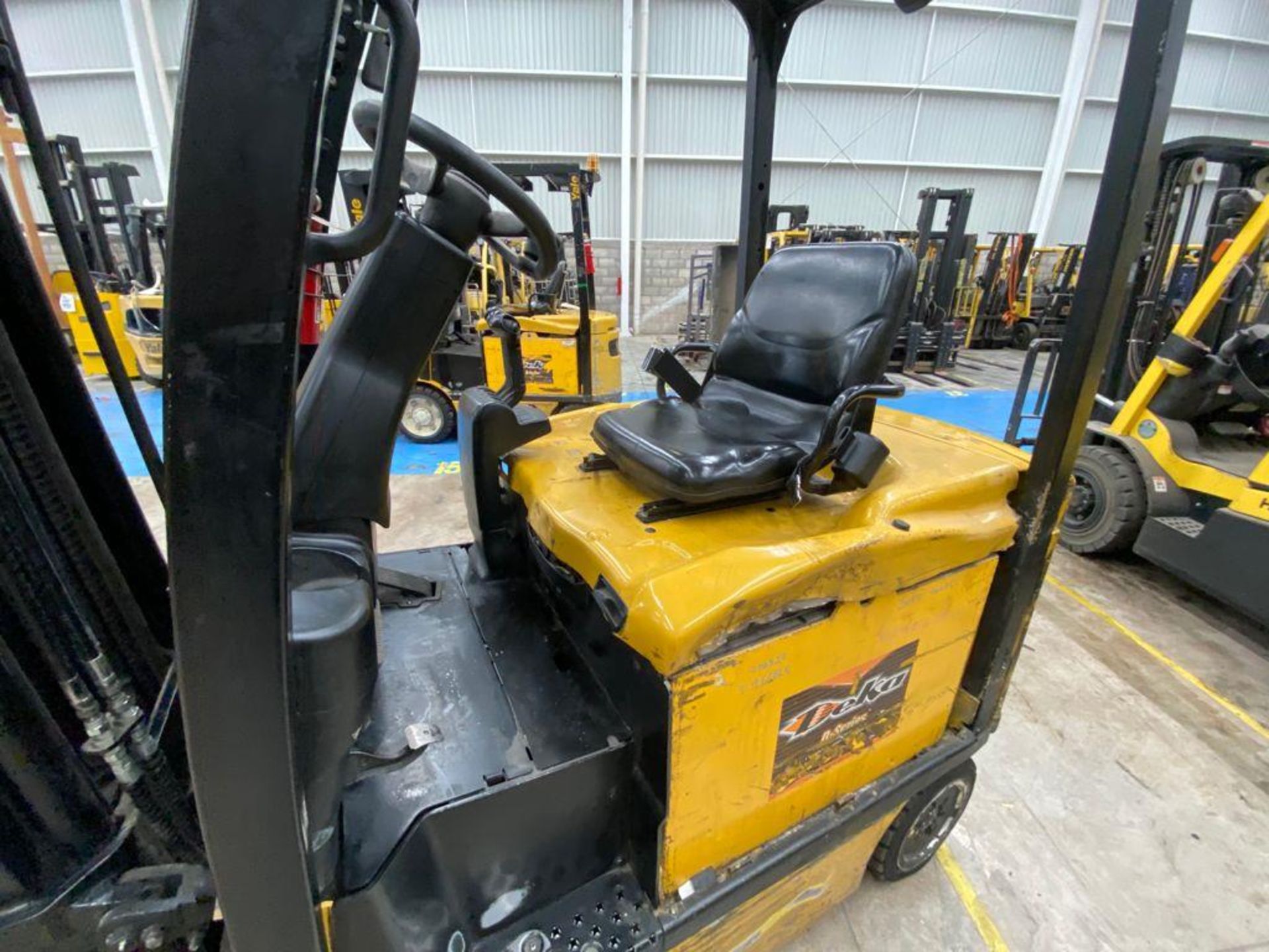 Yale Electric Forklift, Model ERC060VGN36TE088, S/N A968N17882R, Year 2017, 5800 lb capacity - Image 20 of 44