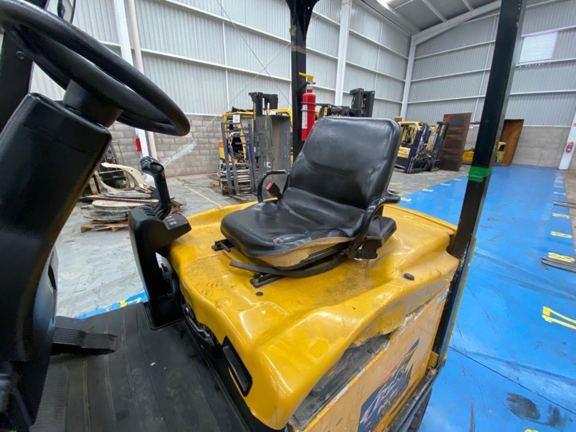 Yale Electric Forklift, Model ERC060VGN36TE088, S/N A968N17883R, Year 2017, 5800 lb capacity - Image 18 of 41