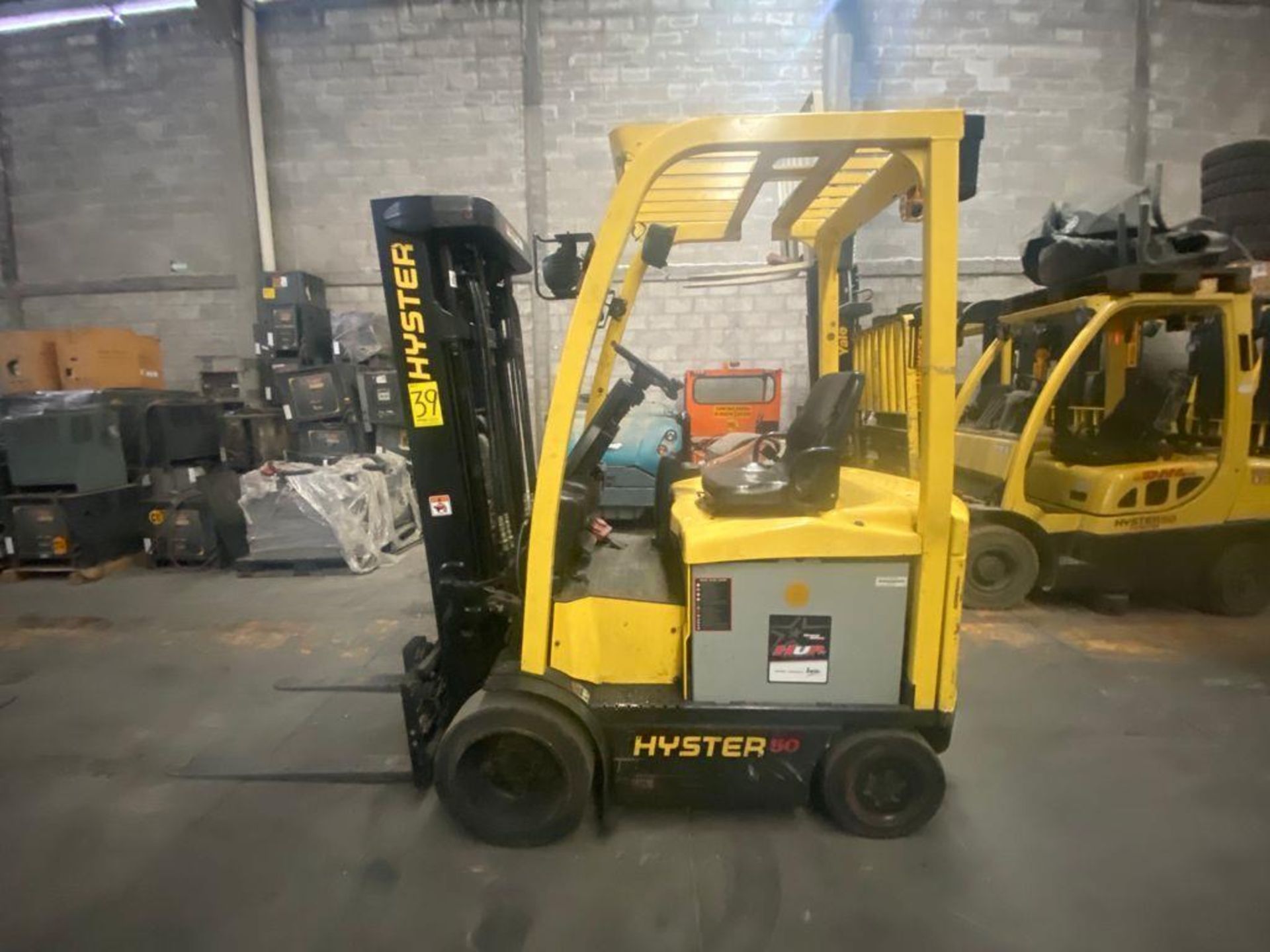 Hyster Electric Forklift, Model E50XN, S/N A268N20228P, Year 2016, 4700 lb capacity - Image 10 of 30