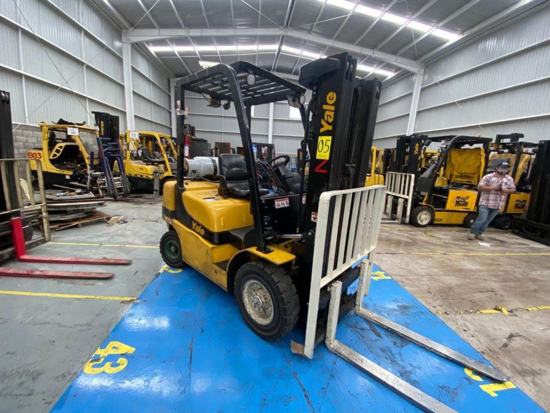 Yale Forklift, Model GP050MX, S/N A390V07349S, Year 2018, 4800 lb capacity - Image 5 of 33