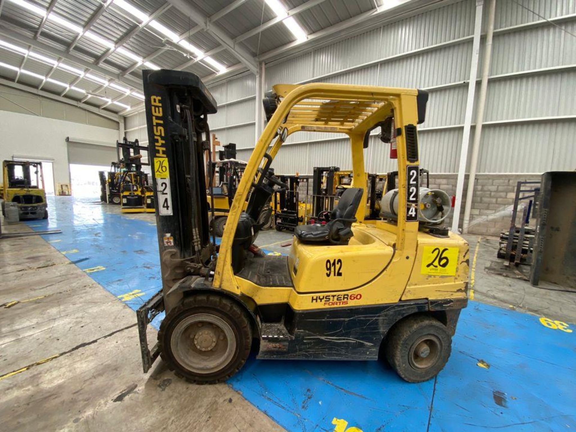 Hyster Forklift, Model H60FT, S/N P177V06455P, Year 2016, 5750 lb capacity - Image 18 of 47