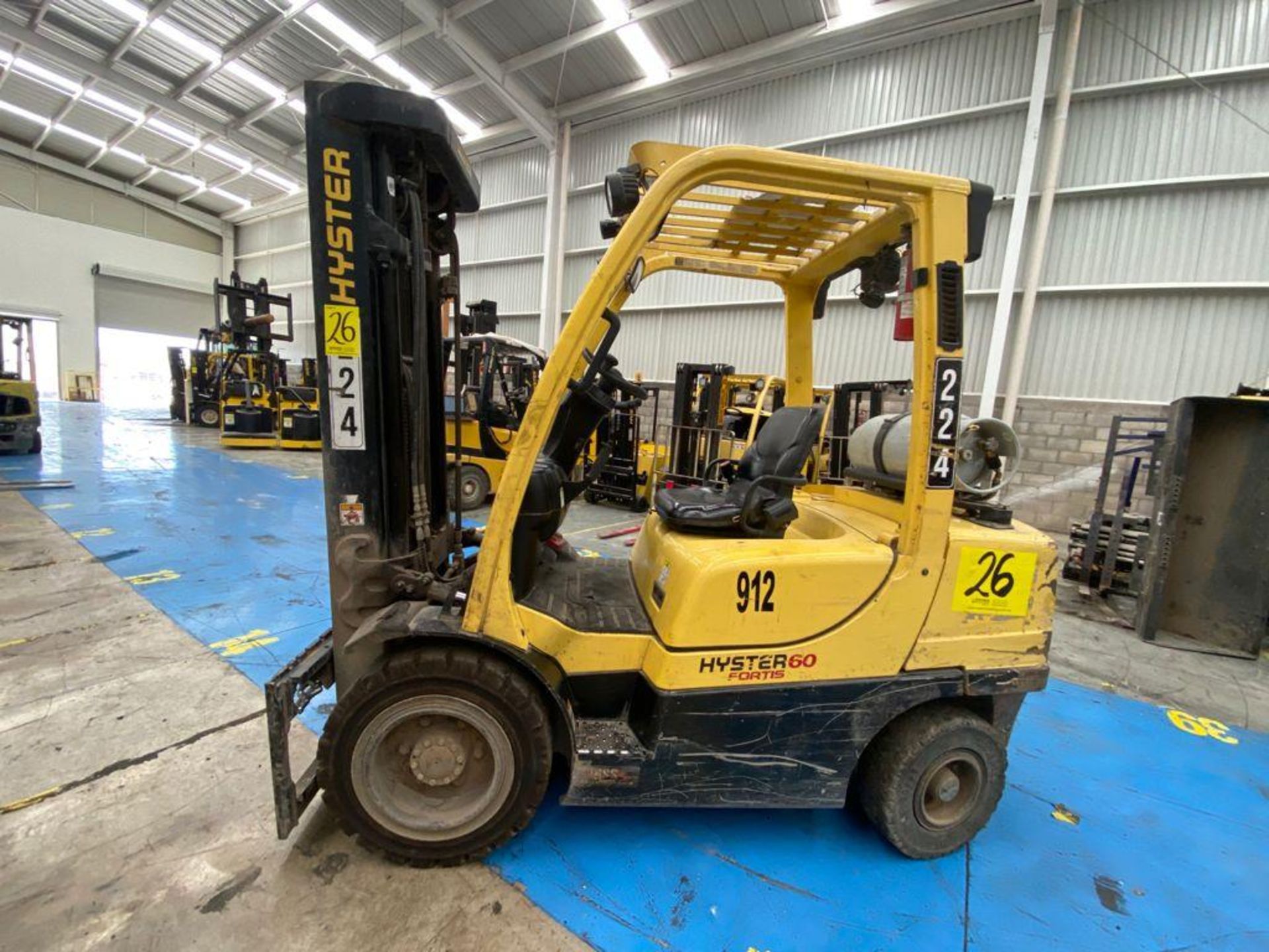 Hyster Forklift, Model H60FT, S/N P177V06455P, Year 2016, 5750 lb capacity - Image 22 of 47