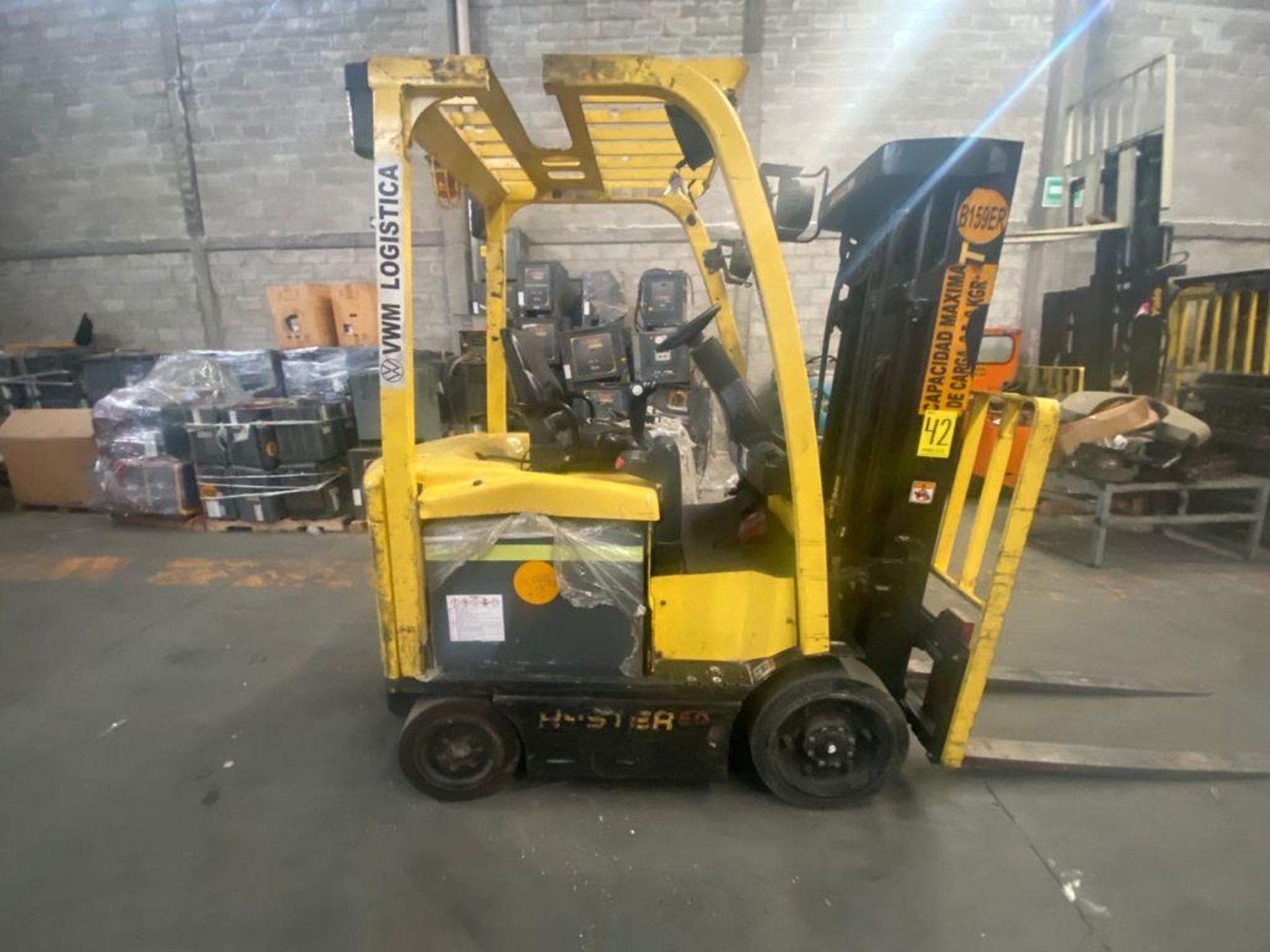 Hyster Electric Forklift, Model E50XN, S/N A268N20432P, Year 2016, 4700 lb capacity - Image 12 of 43