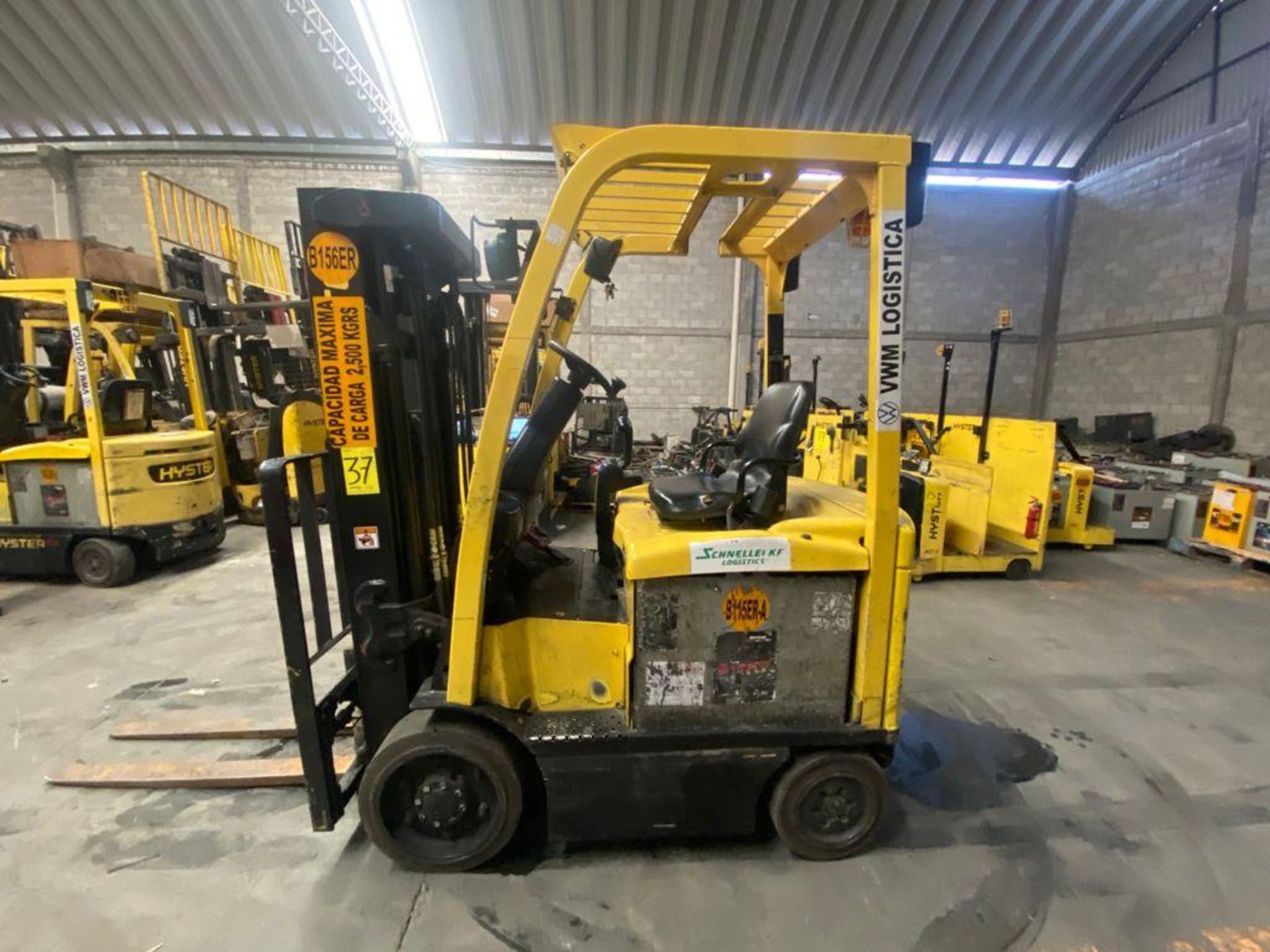 Hyster Electric Forklift, Model E50XN, S/N A268N20389P, Year 2016, 4700 lb capacity - Image 15 of 33