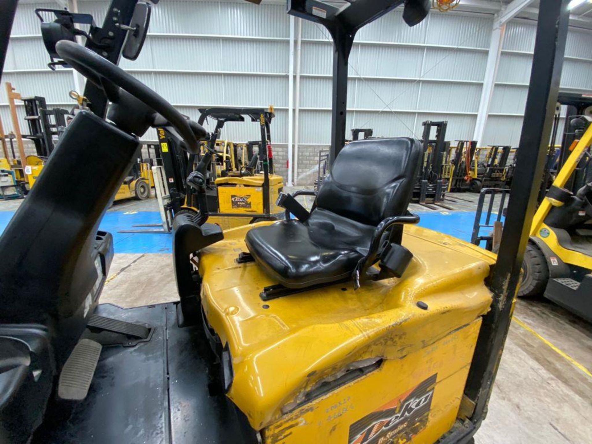 Yale Electric Forklift, Model ERC060VGN36TE088, S/N A968N17882R, Year 2017, 5800 lb capacity - Image 19 of 44