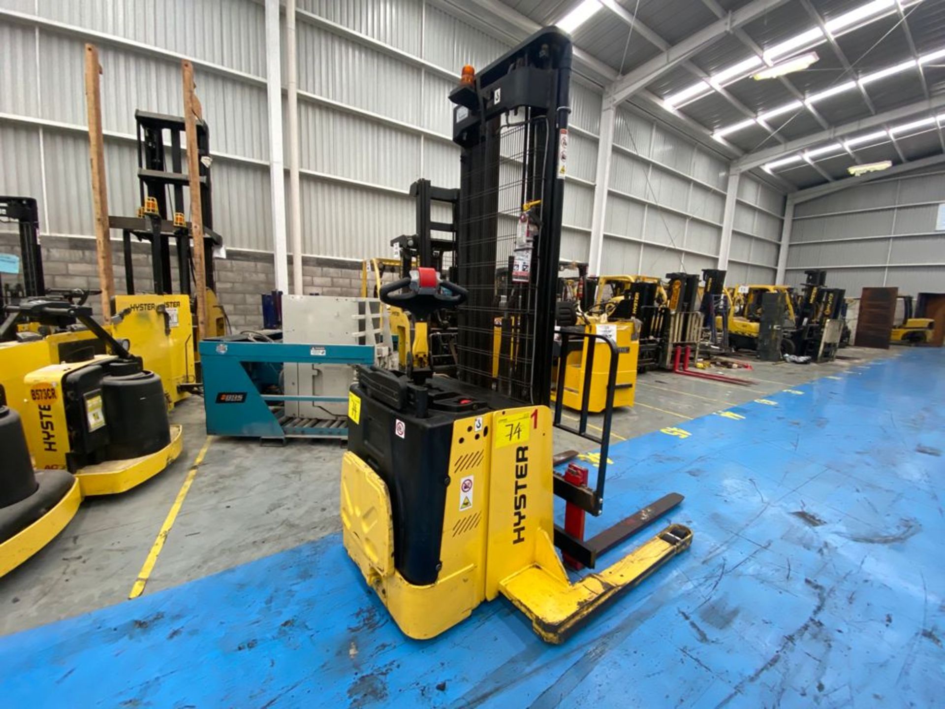 Hyster Electric Platform High Lift Stacker Model S1.5S, SN C442T03146R, Year 2017, 1.5 tons capacity - Image 33 of 34
