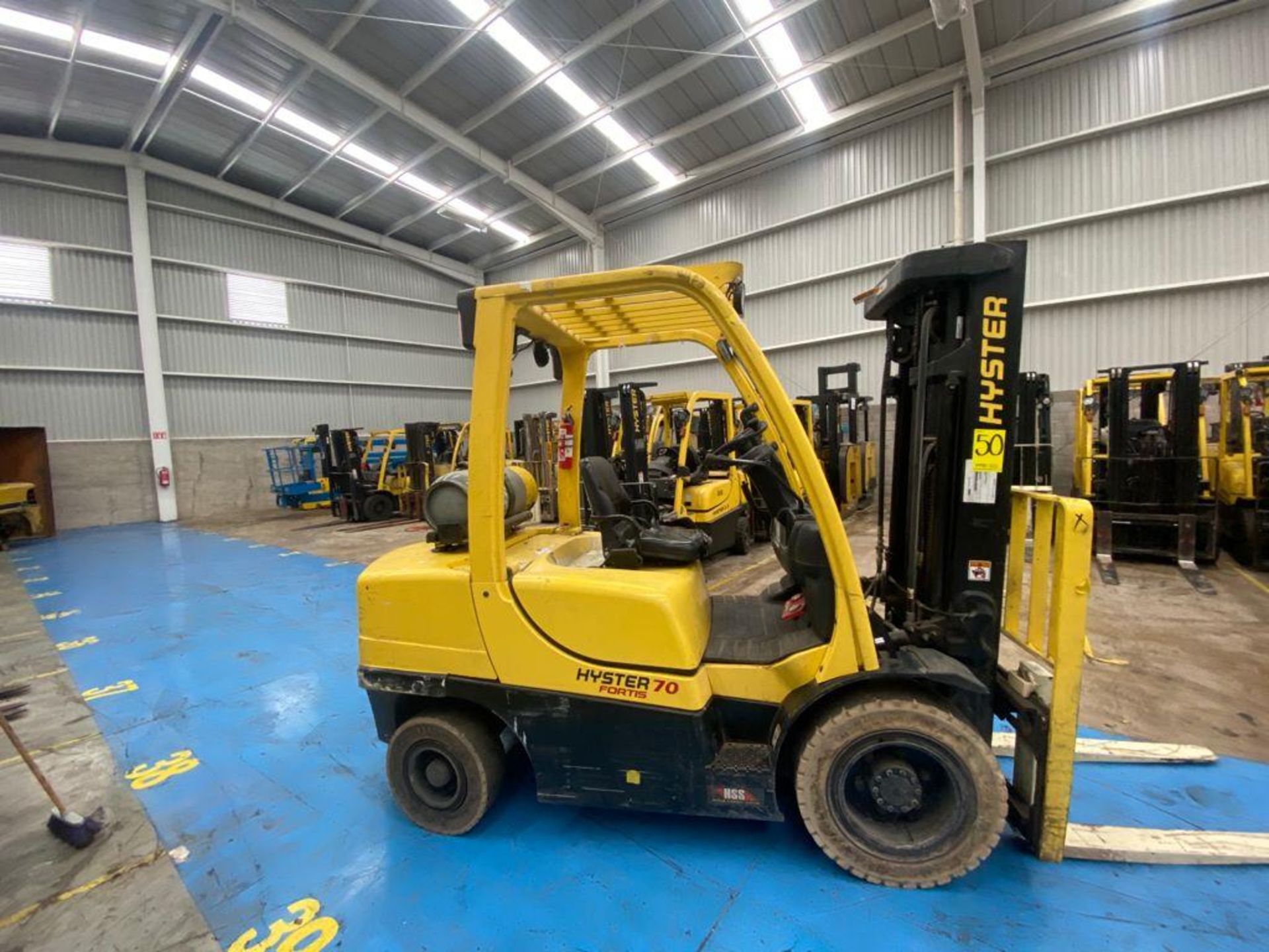 Hyster Forklift, Model H70FT, S/N P177V05815P, Year 2016, 6750 lb capacity - Image 8 of 40