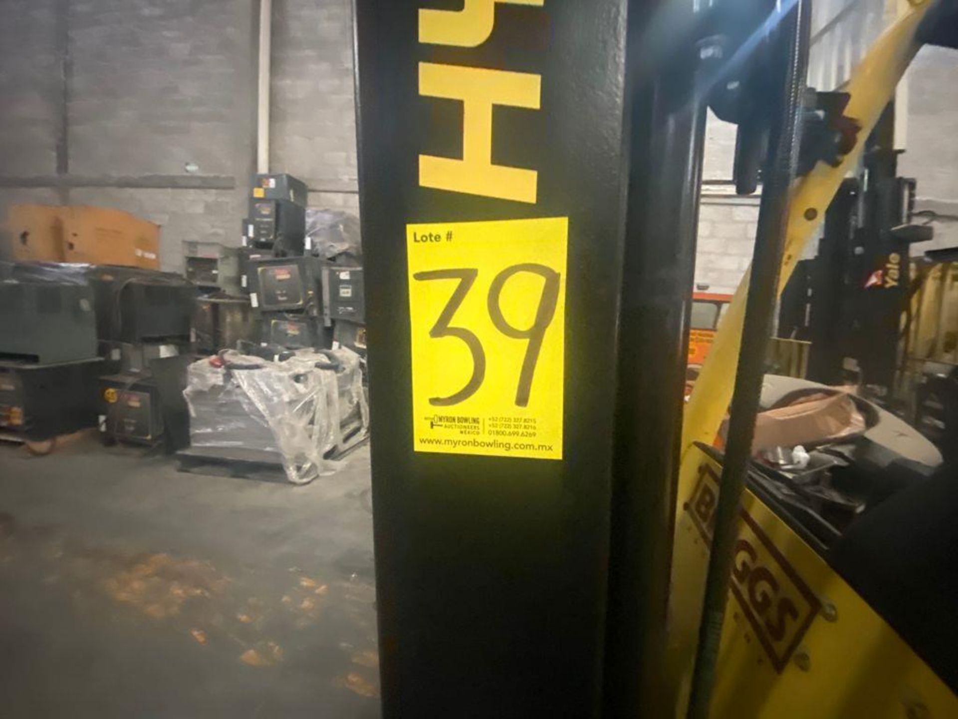 Hyster Electric Forklift, Model E50XN, S/N A268N20228P, Year 2016, 4700 lb capacity - Image 30 of 30