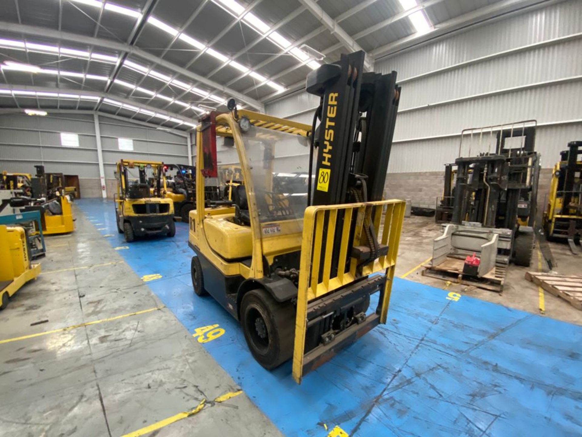 Hyster Fork Lift Model H60FT, S/N P177V06451P, Year 2016, 5750 lb capacity - Image 8 of 41