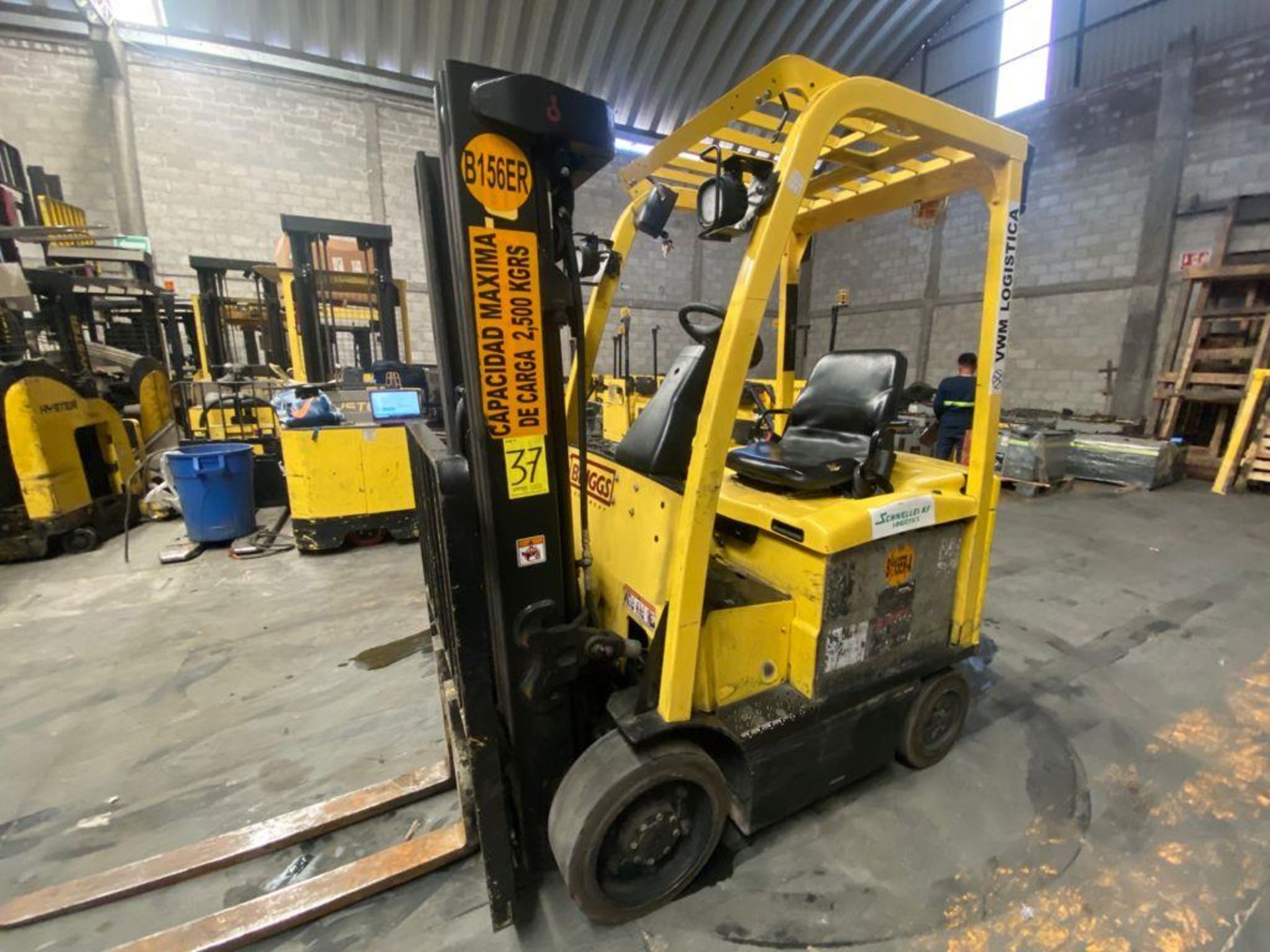 Hyster Electric Forklift, Model E50XN, S/N A268N20389P, Year 2016, 4700 lb capacity - Image 32 of 33