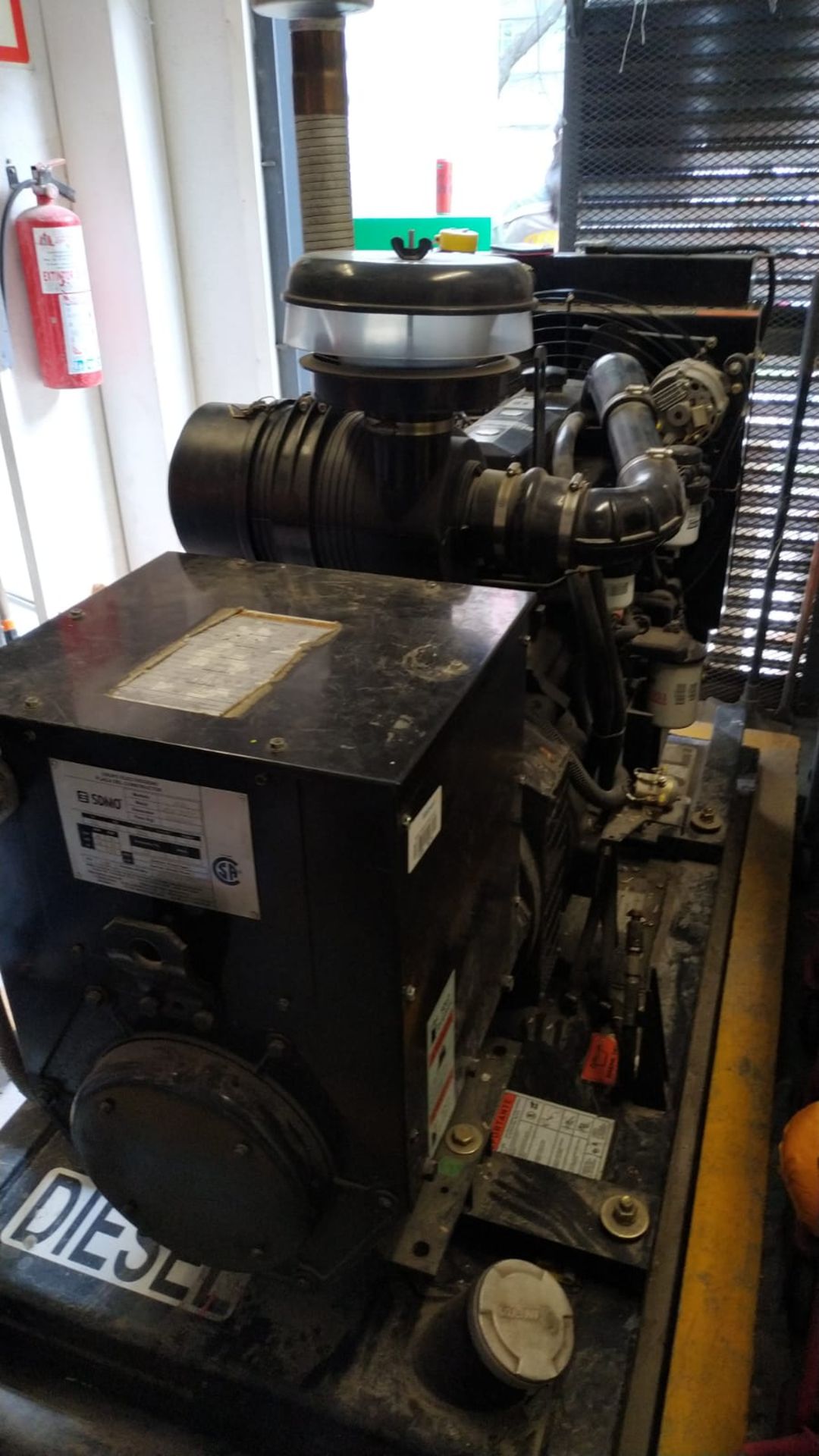 Genset 36 KW / 45 KVA, 220 V. Generator STAMFORD Emergency Plant with John Deer Motor