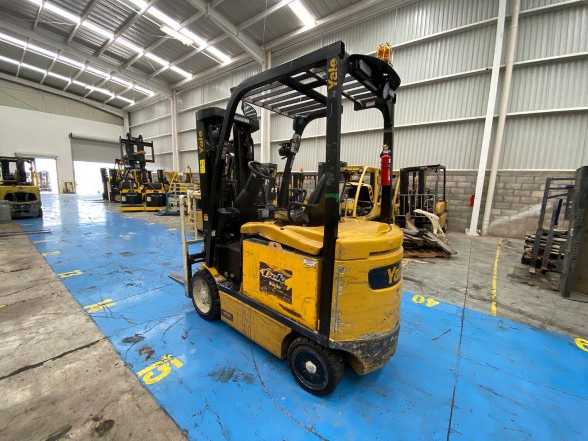 Yale Electric Forklift, Model ERC060VGN36TE088, S/N A968N17883R, Year 2017, 5800 lb capacity - Image 13 of 41