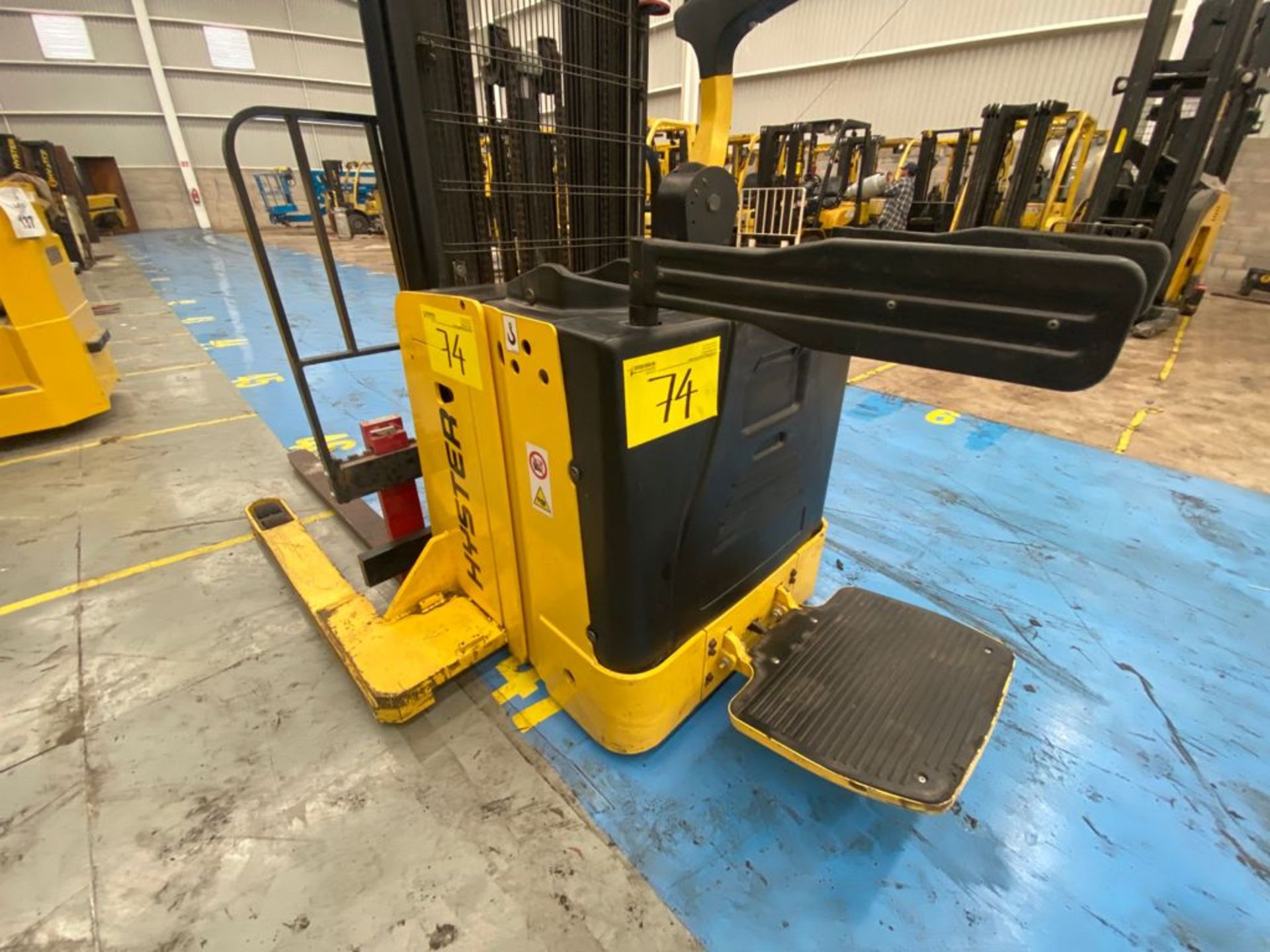 Hyster Electric Platform High Lift Stacker Model S1.5S, SN C442T03146R, Year 2017, 1.5 tons capacity - Image 8 of 34