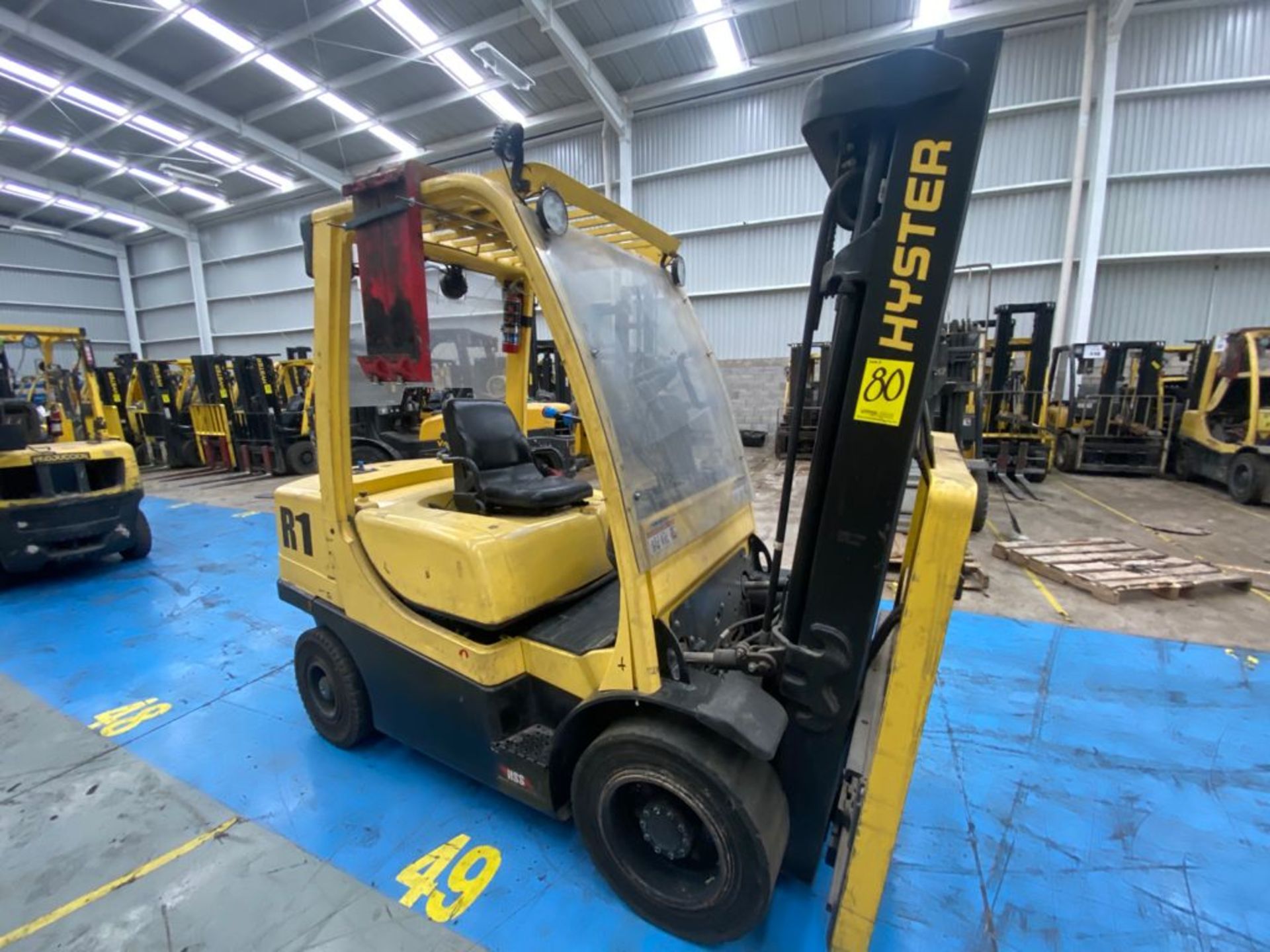 Hyster Fork Lift Model H60FT, S/N P177V06451P, Year 2016, 5750 lb capacity - Image 12 of 41