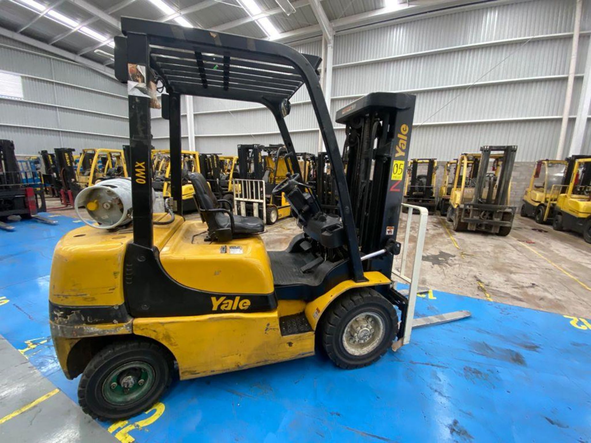 Yale Forklift, Model GP050MX, S/N A390V07349S, Year 2018, 4800 lb capacity - Image 9 of 33