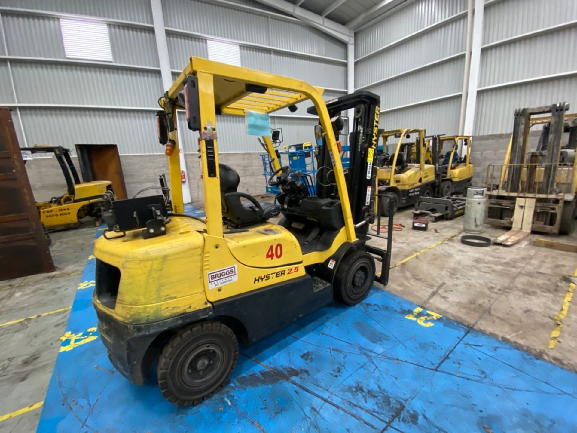 Hyster Forklift, Model H2.5XT, S/N D466R01902N, Year 2015, 5000 lb capacity - Image 21 of 44