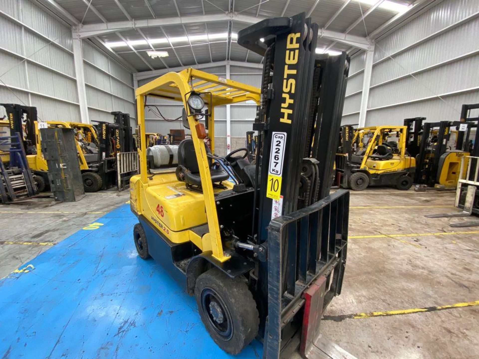 Hyster Forklift, Model H2.5XT, S/N D466R03287P, Year 2016, 5000 lb capacity - Image 32 of 48