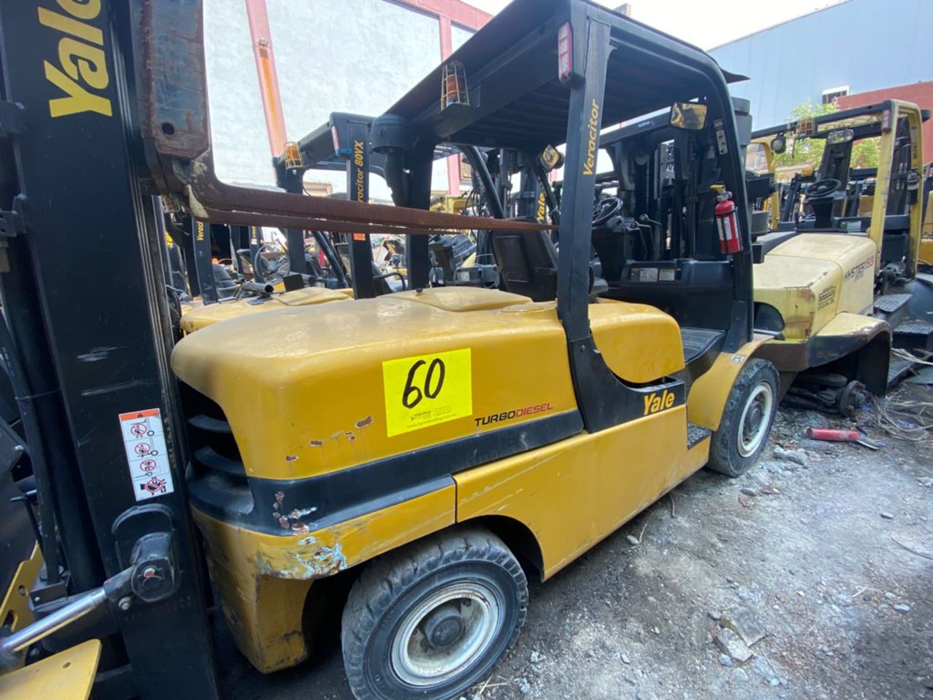 Yale Forklift, Model GDP120VXNHGE086, S/N K813V02007P, Year 2016, 11550 lb capacity - Image 9 of 39