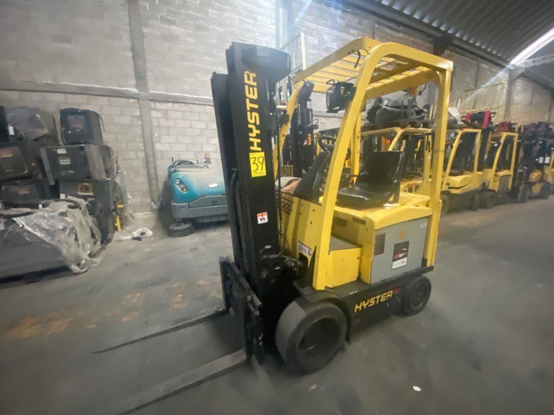 Hyster Electric Forklift, Model E50XN, S/N A268N20228P, Year 2016, 4700 lb capacity - Image 2 of 30