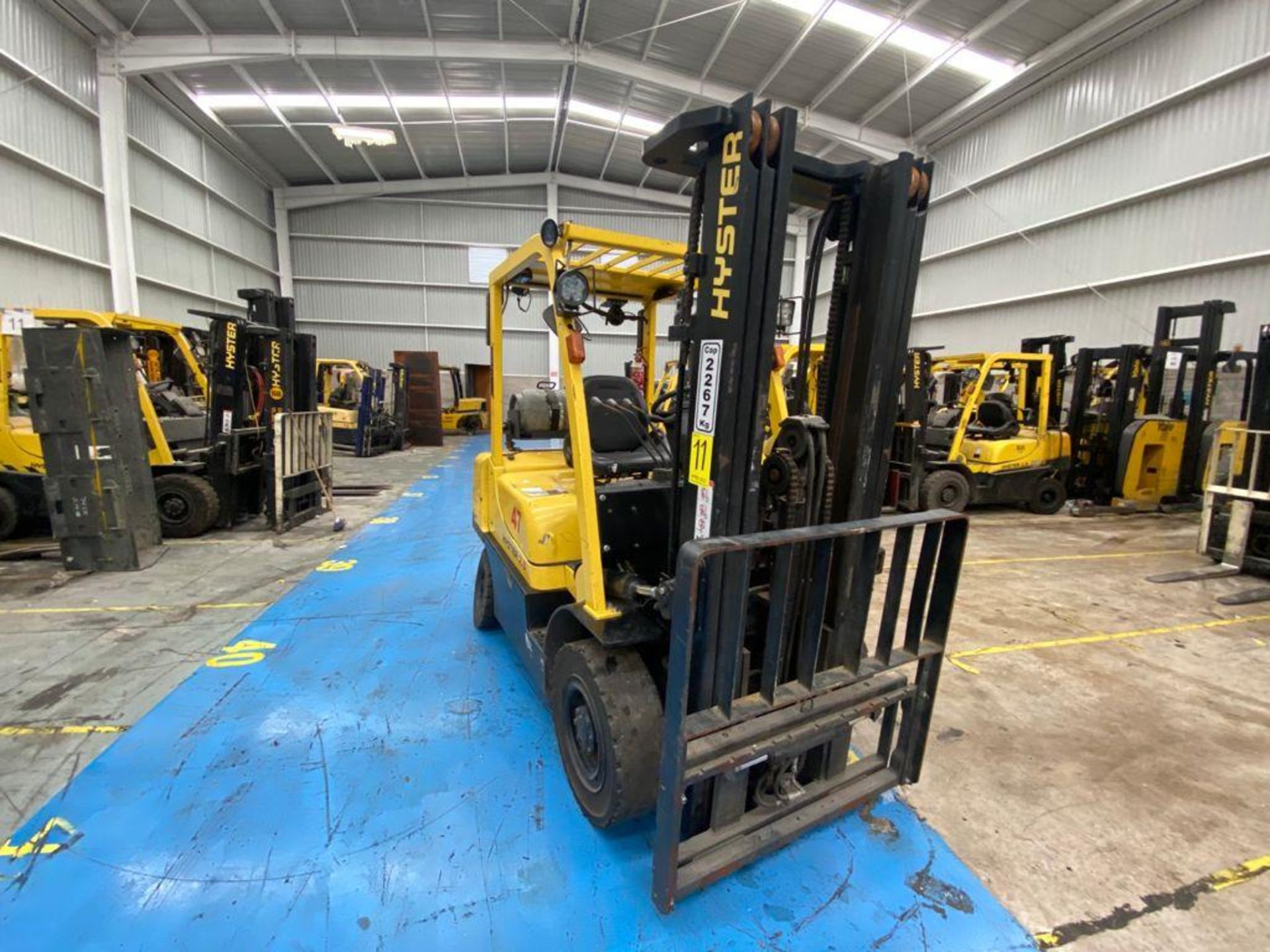 Hyster Forklift, Model H2.5XT, S/N D466R03286P, Year 2016, 5000 lb capacity - Image 6 of 42