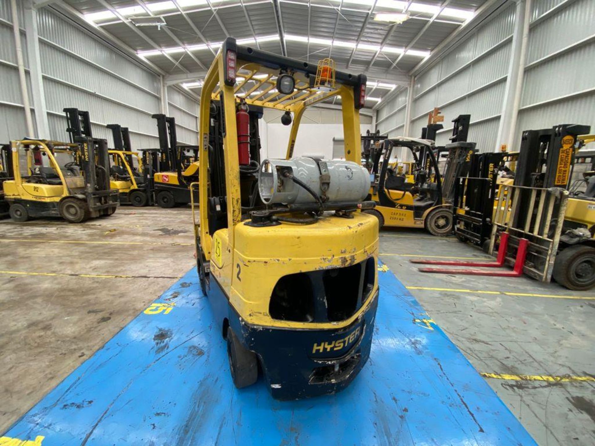 Hyster Forklift, Model S60FT, S/N H187V06608P, Year 2016, 5700 lb capacity - Image 13 of 42