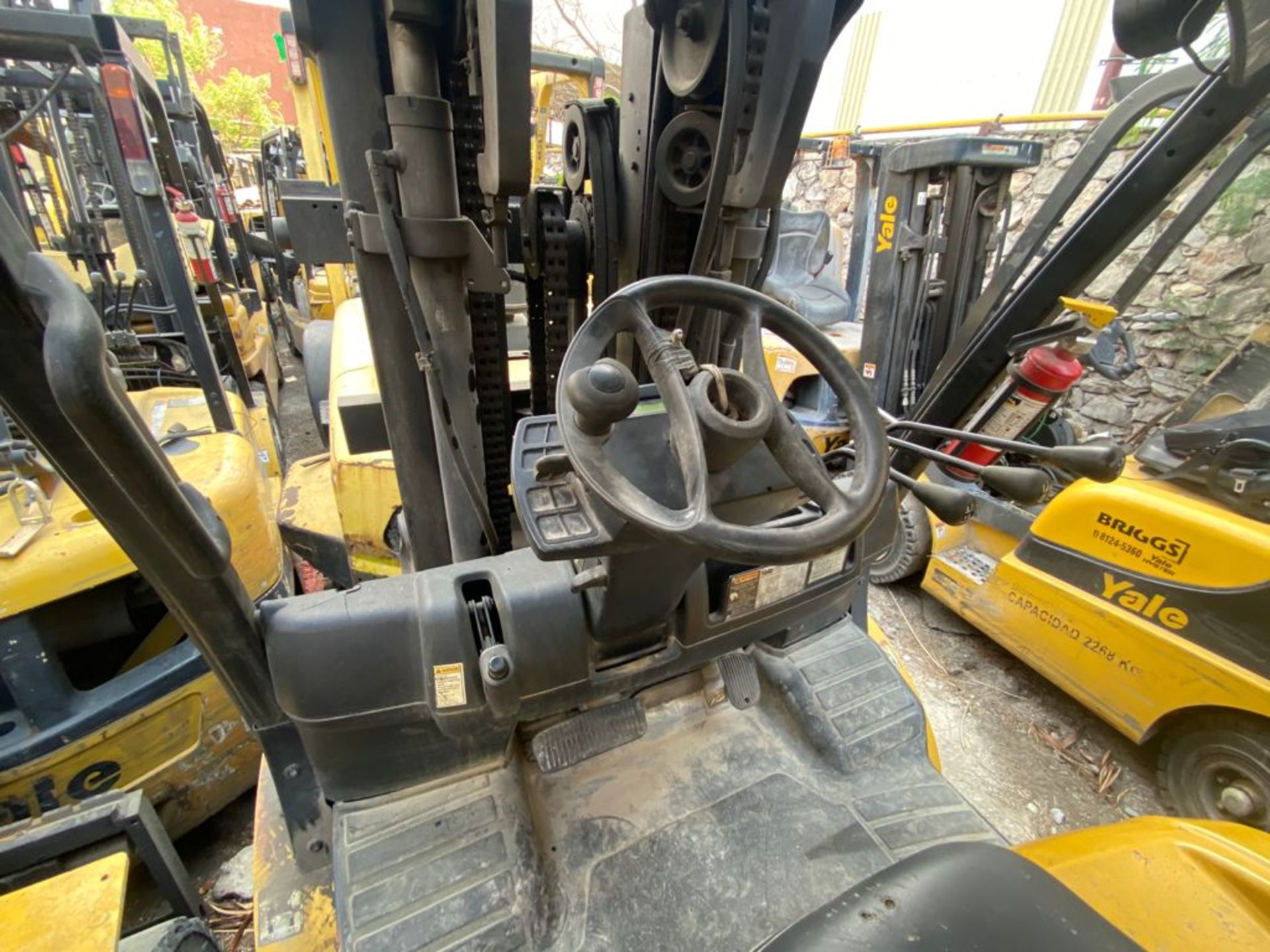 Yale Forklift, Model GDP120VXNHGE086, S/N K813V02007P, Year 2016, 11550 lb capacity - Image 25 of 39