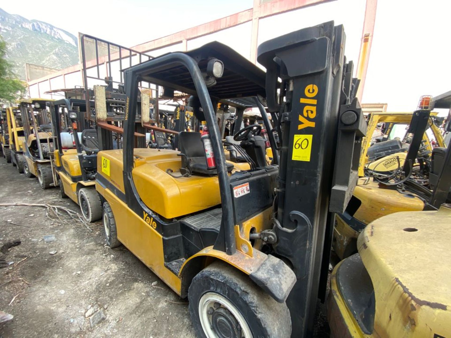 Yale Forklift, Model GDP120VXNHGE086, S/N K813V02007P, Year 2016, 11550 lb capacity - Image 8 of 39