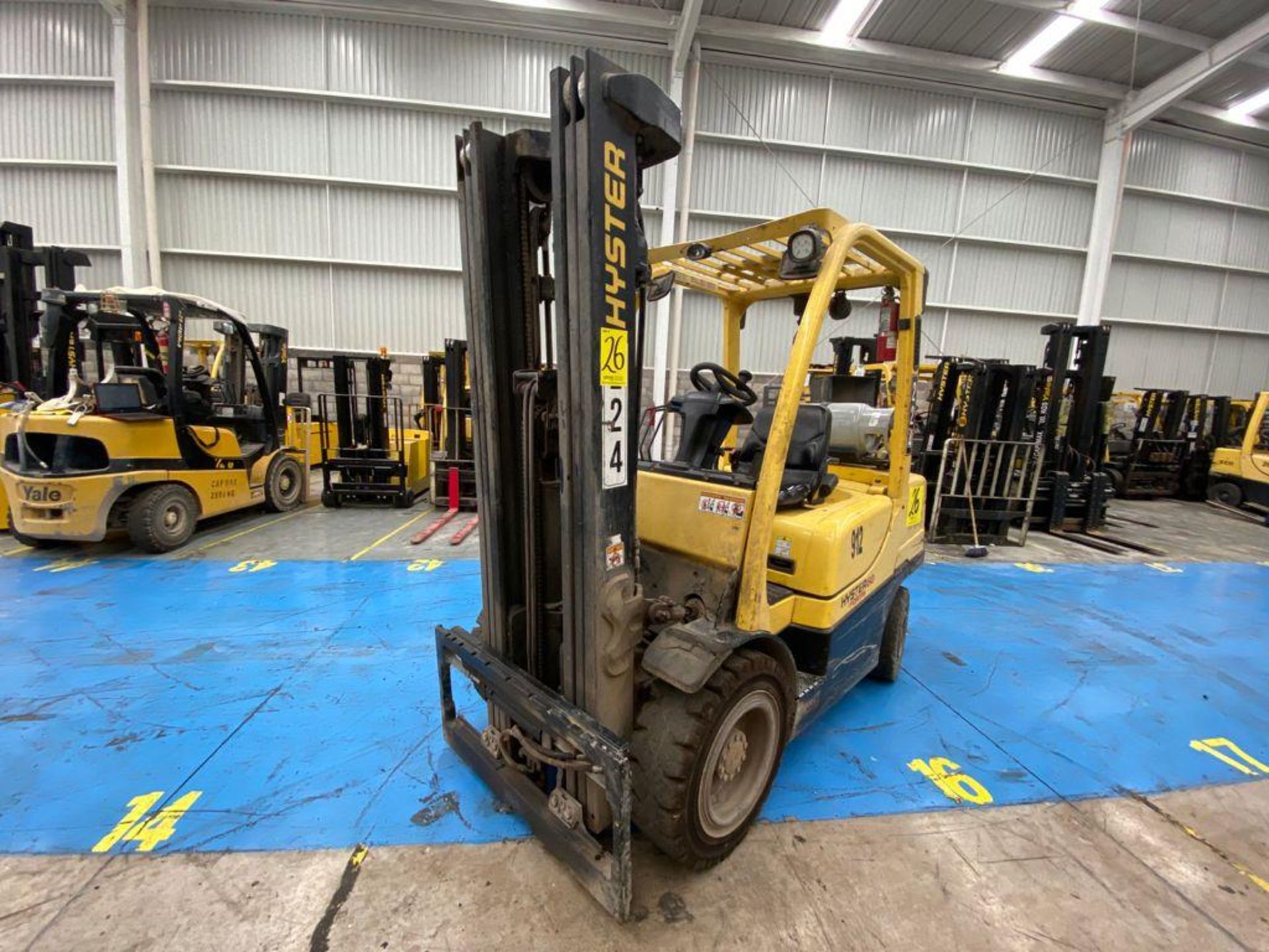 Hyster Forklift, Model H60FT, S/N P177V06455P, Year 2016, 5750 lb capacity - Image 6 of 47