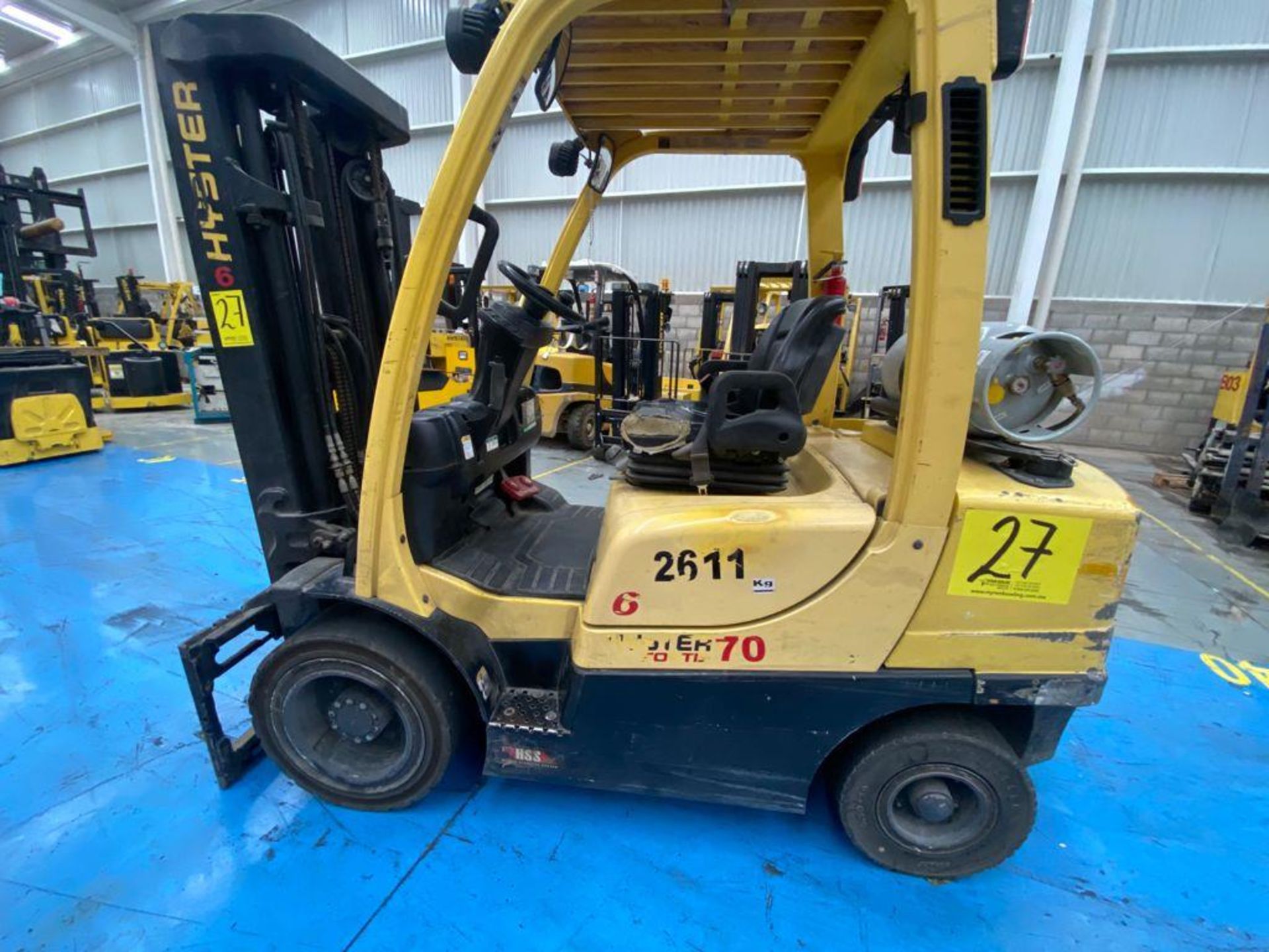 Hyster Forklift, Model H60FT, S/N P177V03468N, Yaer 2015, 5750 lb capacity - Image 18 of 42