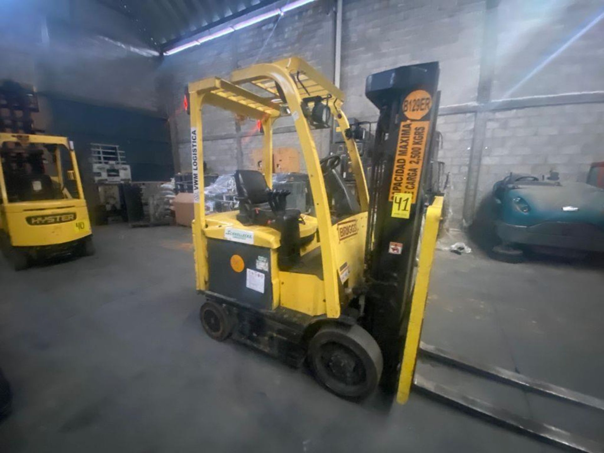 Hyster Electric Forklift, Model E50XN, S/N A268N20328P, Year 2016, 4700 lb capacity - Image 7 of 40