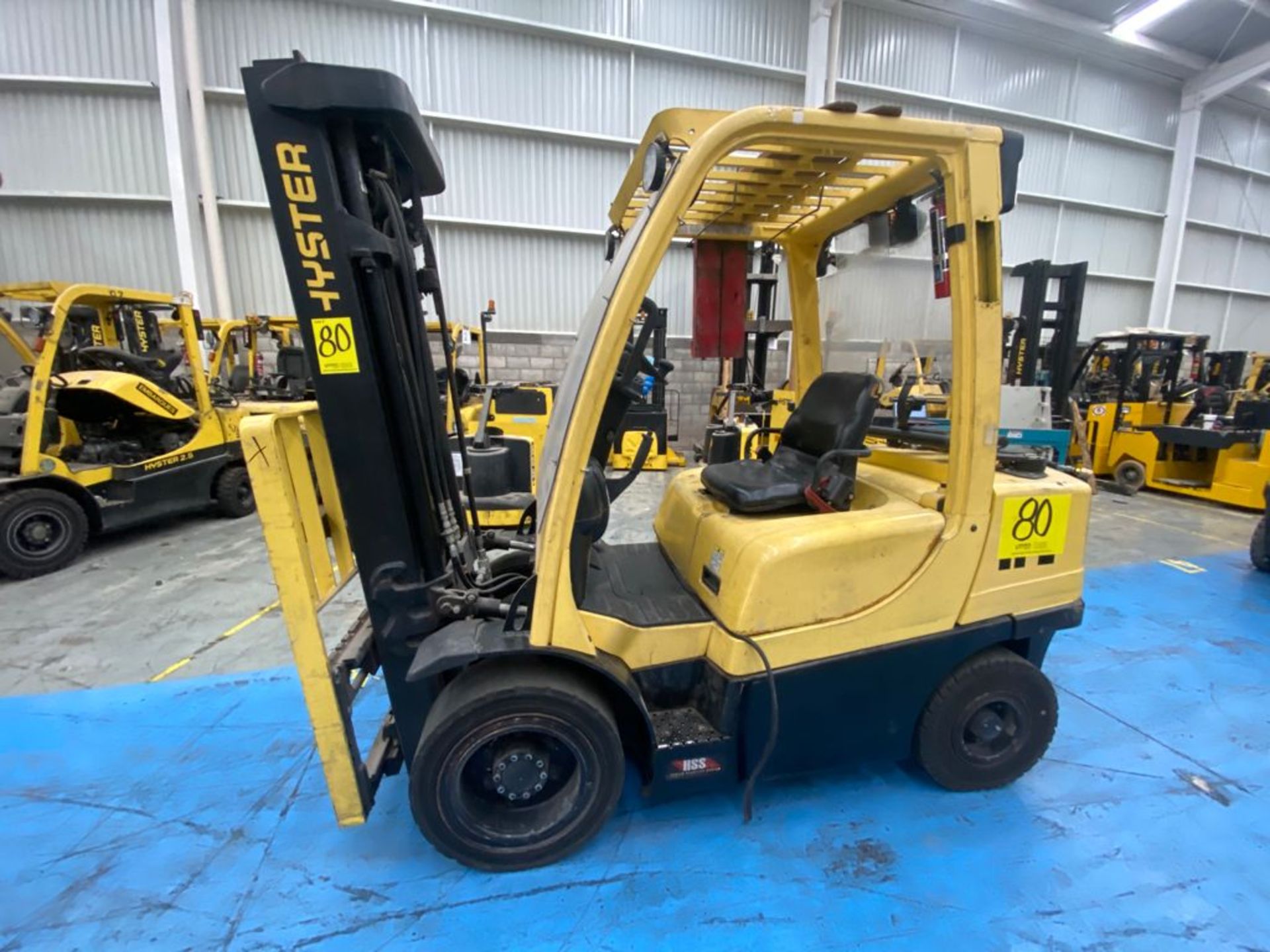 Hyster Fork Lift Model H60FT, S/N P177V06451P, Year 2016, 5750 lb capacity