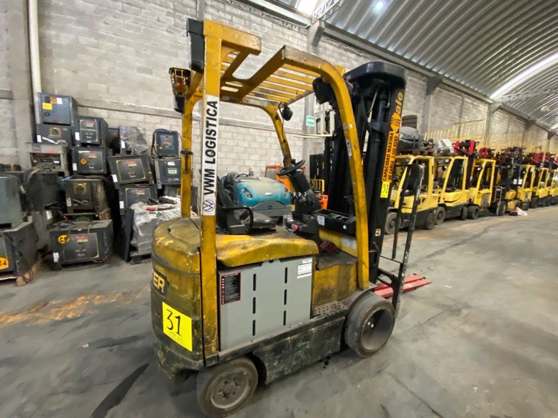 Hyster Electric Forklift, Model E50XN, S/N A268N20454P, Year 2016, 4750 lb capacity - Image 12 of 31