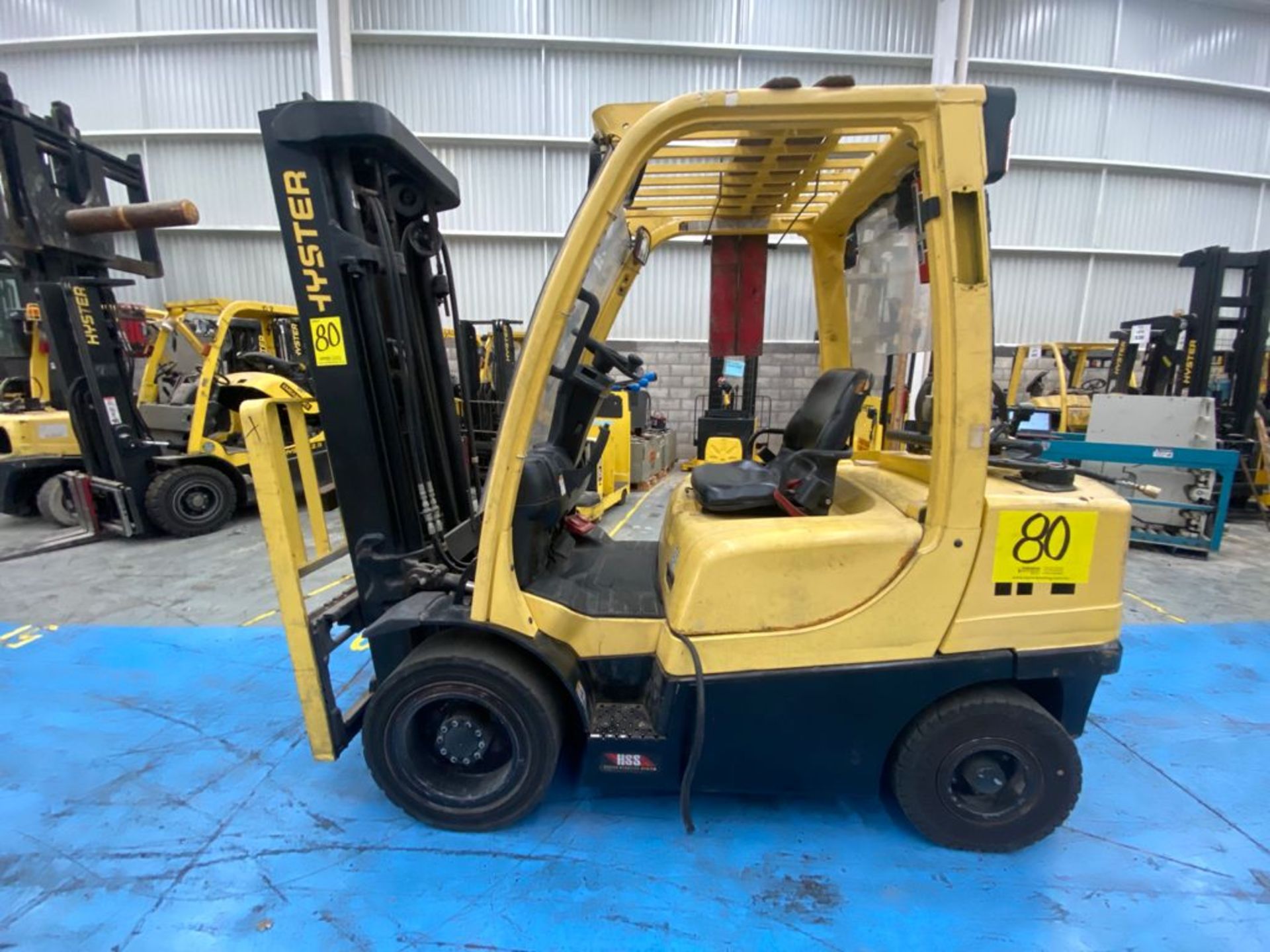 Hyster Fork Lift Model H60FT, S/N P177V06451P, Year 2016, 5750 lb capacity - Image 10 of 41