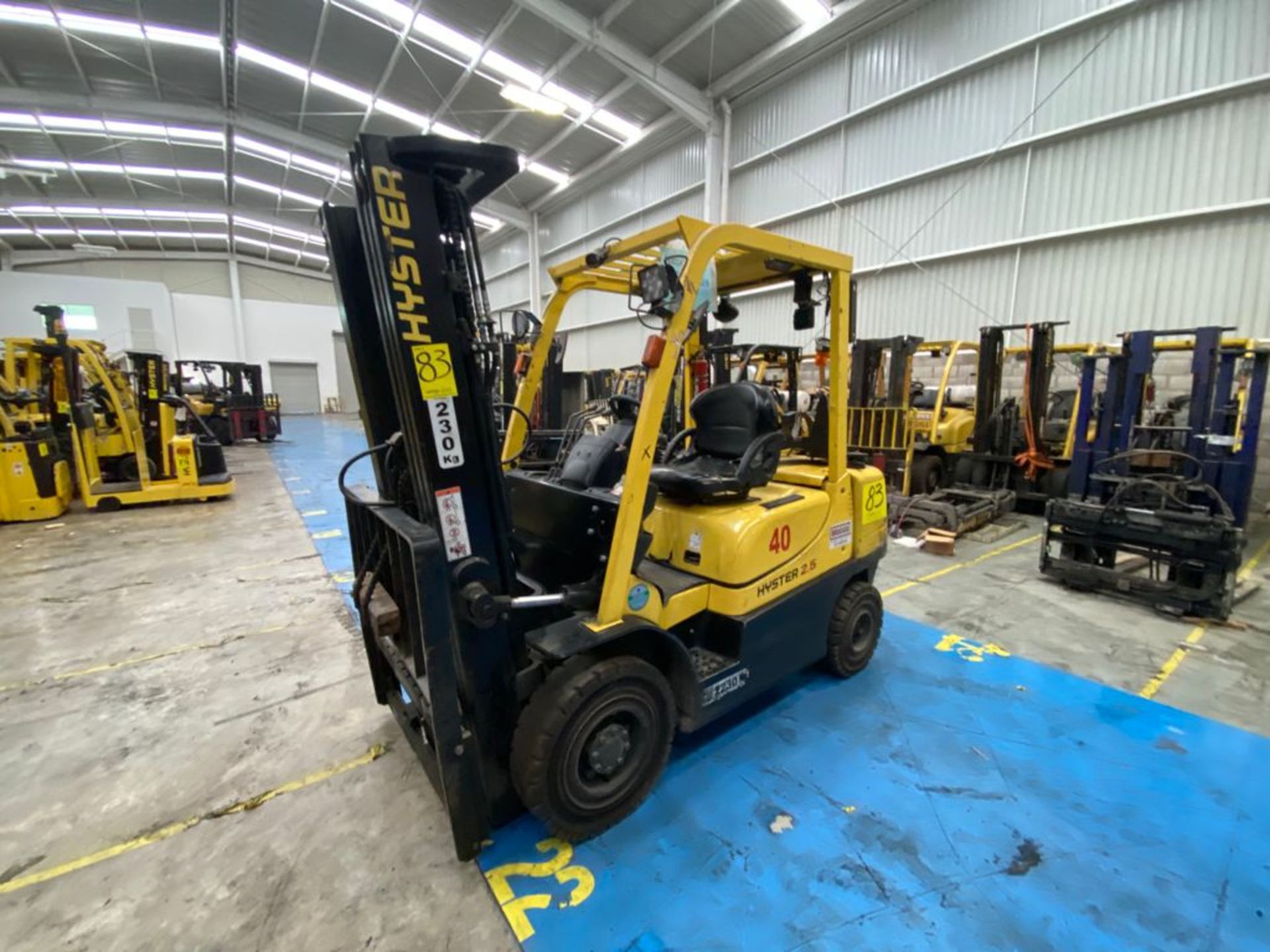 Hyster Forklift, Model H2.5XT, S/N D466R01902N, Year 2015, 5000 lb capacity - Image 2 of 44