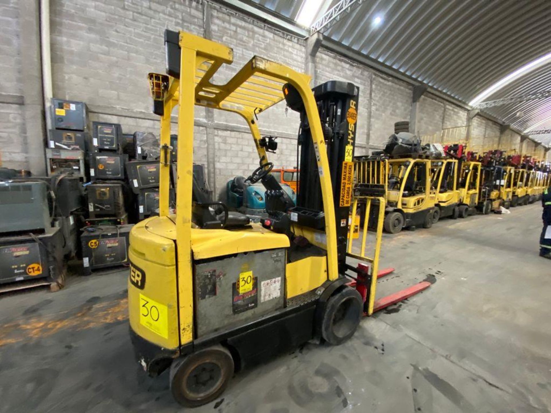 Hyster Electric Forklift, Model E50XN, S/N A268N20176P, Year 2016, 4750 lb capacity - Image 8 of 28