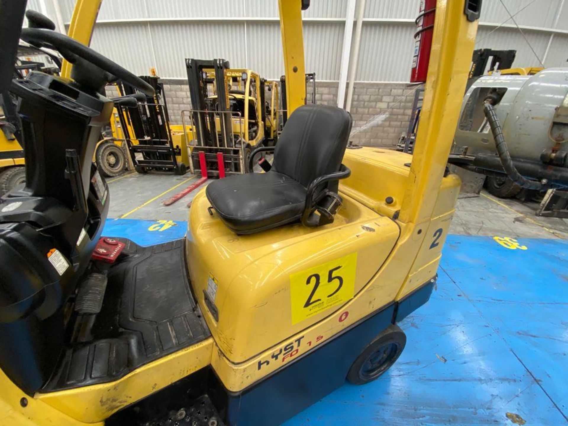 Hyster Forklift, Model S60FT, S/N H187V06608P, Year 2016, 5700 lb capacity - Image 39 of 42