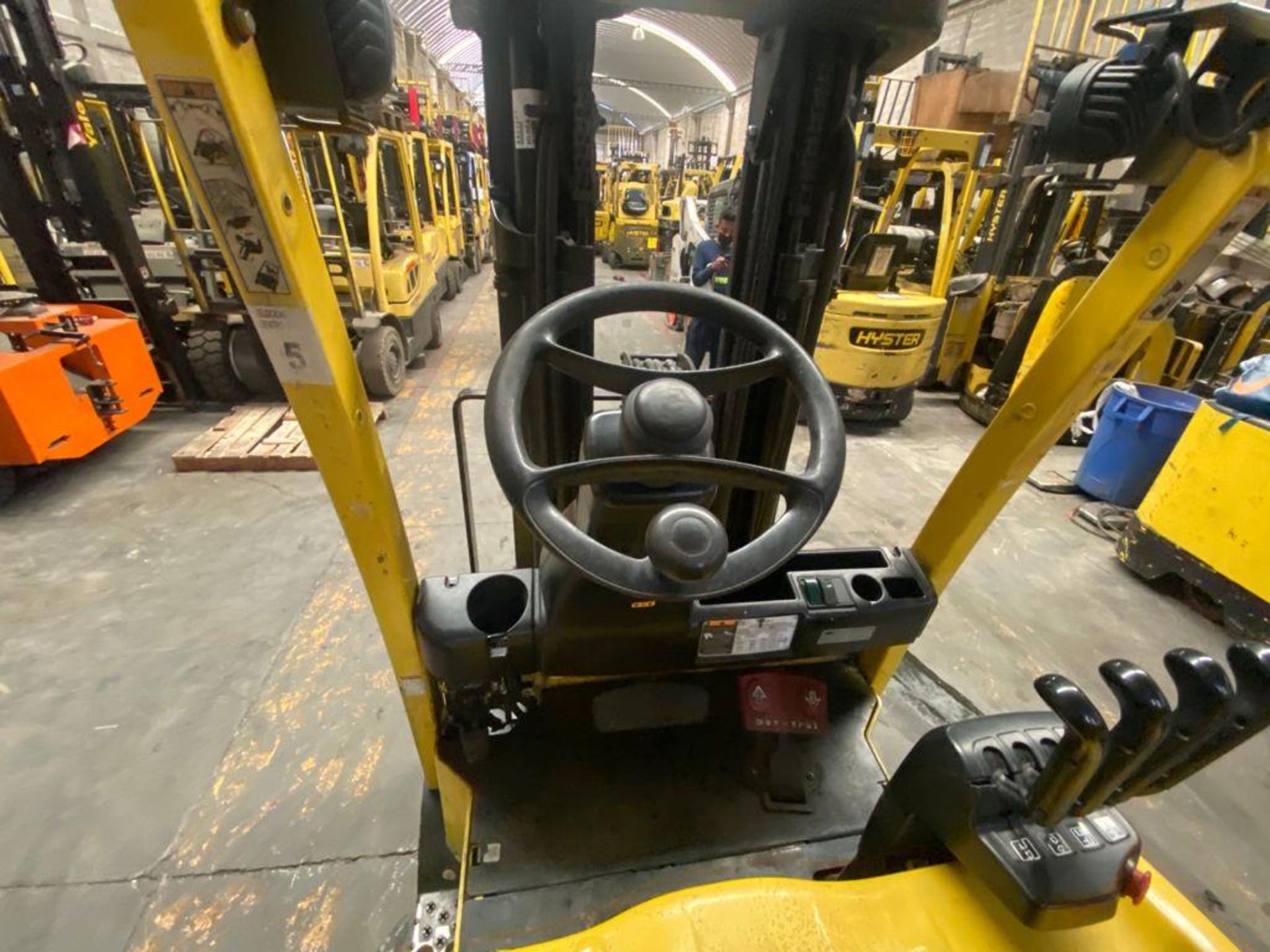 Hyster Electric Forklift, Model E50XN, S/N A268N20389P, Year 2016, 4700 lb capacity - Image 21 of 33