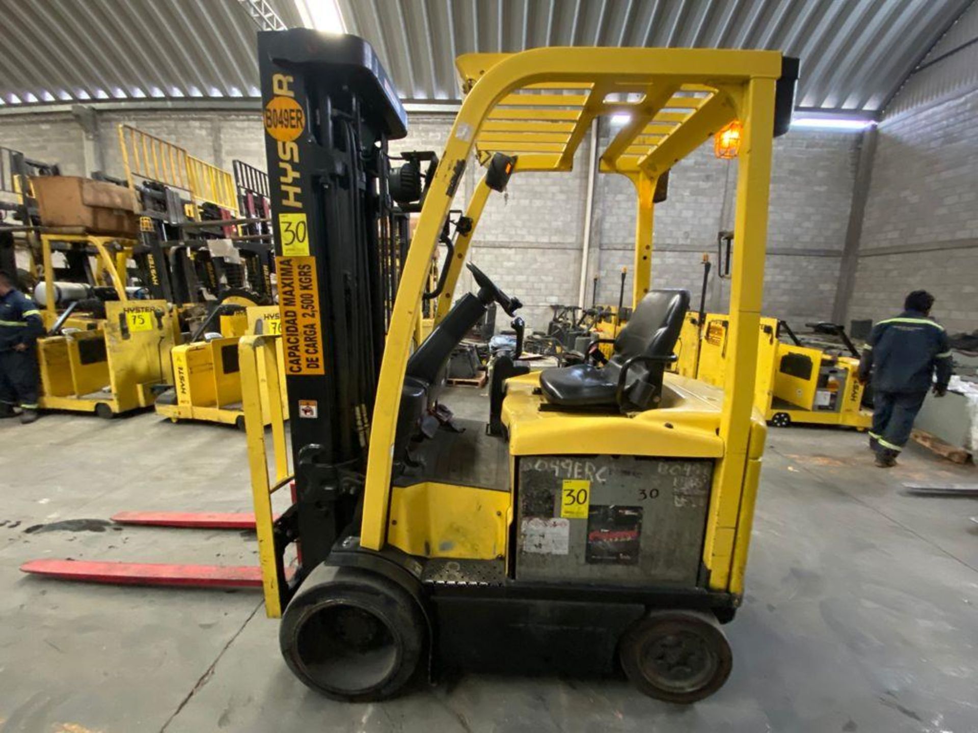 Hyster Electric Forklift, Model E50XN, S/N A268N20176P, Year 2016, 4750 lb capacity - Image 2 of 28