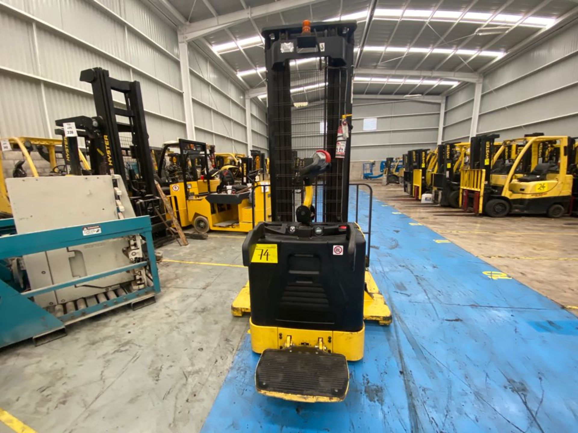 Hyster Electric Platform High Lift Stacker Model S1.5S, SN C442T03146R, Year 2017, 1.5 tons capacity - Image 26 of 34