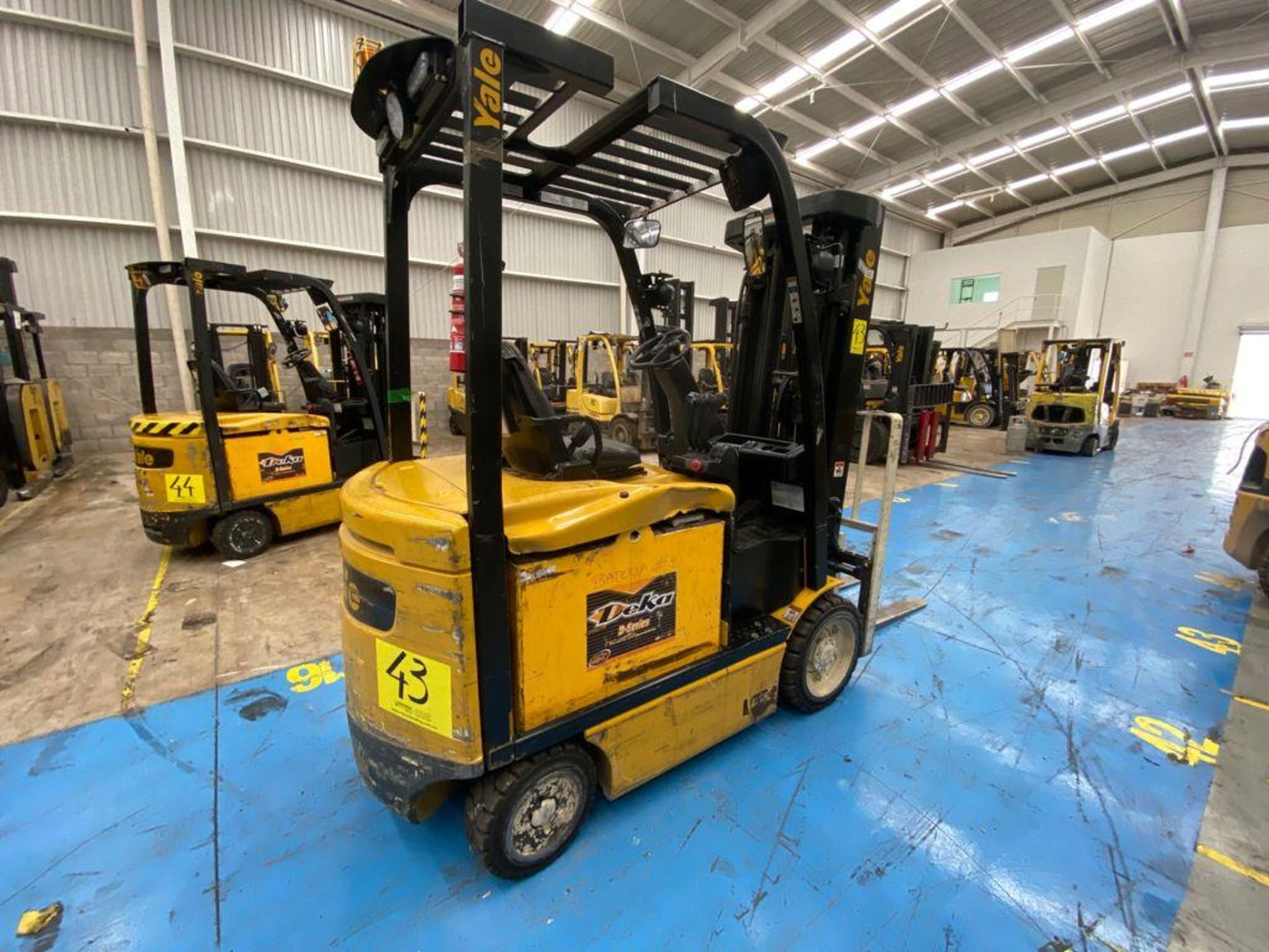 Yale Electric Forklift, Model ERC060VGN36TE088, S/N A968N17883R, Year 2017, 5800 lb capacity - Image 38 of 41