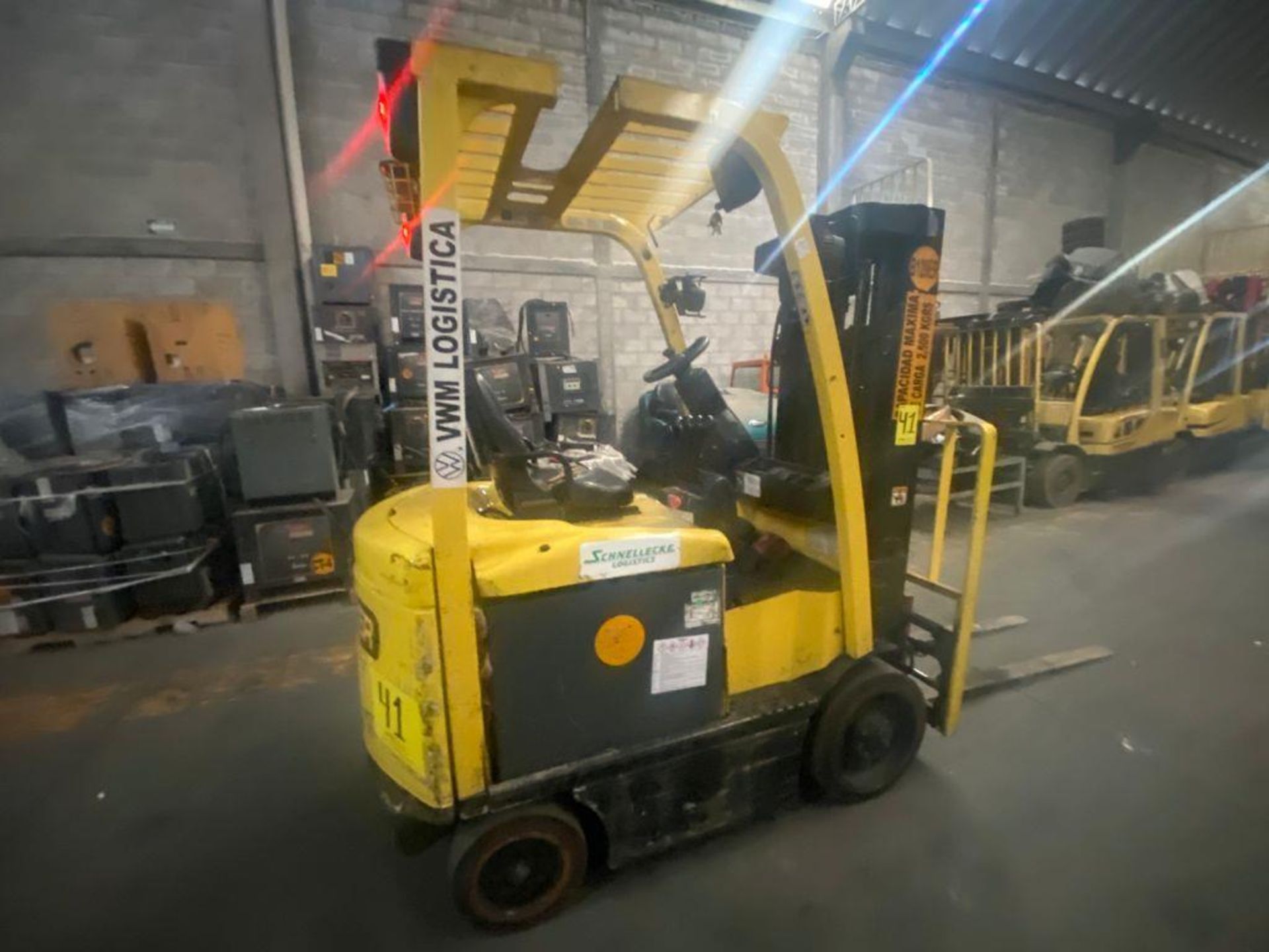 Hyster Electric Forklift, Model E50XN, S/N A268N20328P, Year 2016, 4700 lb capacity - Image 13 of 40