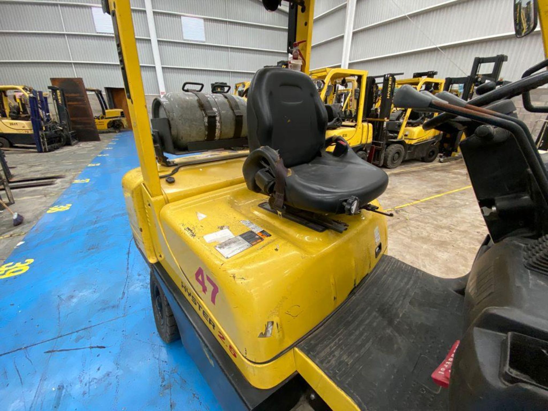 Hyster Forklift, Model H2.5XT, S/N D466R03286P, Year 2016, 5000 lb capacity - Image 36 of 42