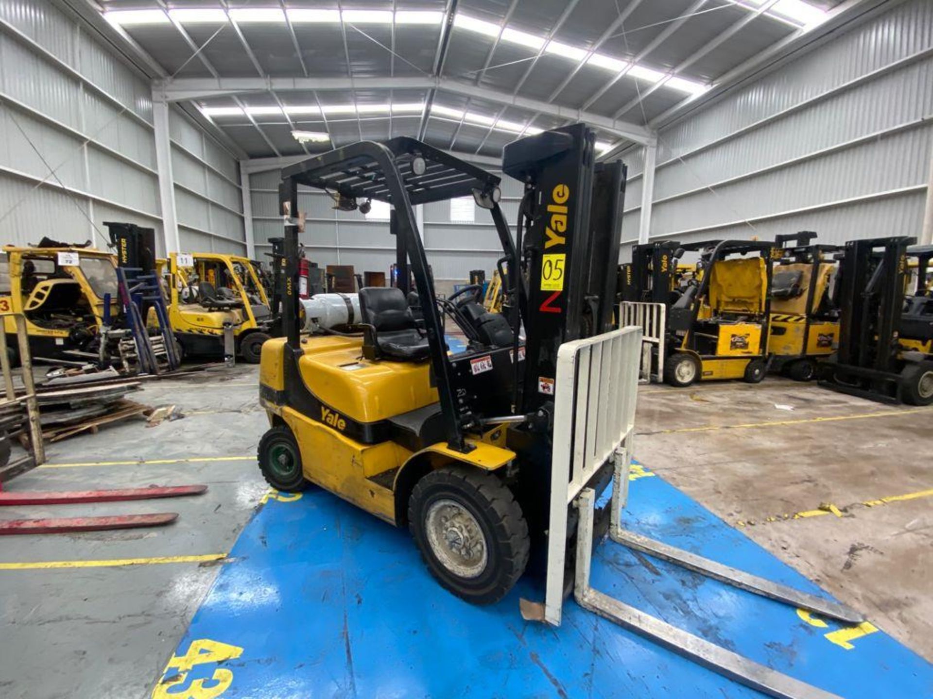 Yale Forklift, Model GP050MX, S/N A390V07349S, Year 2018, 4800 lb capacity - Image 7 of 33