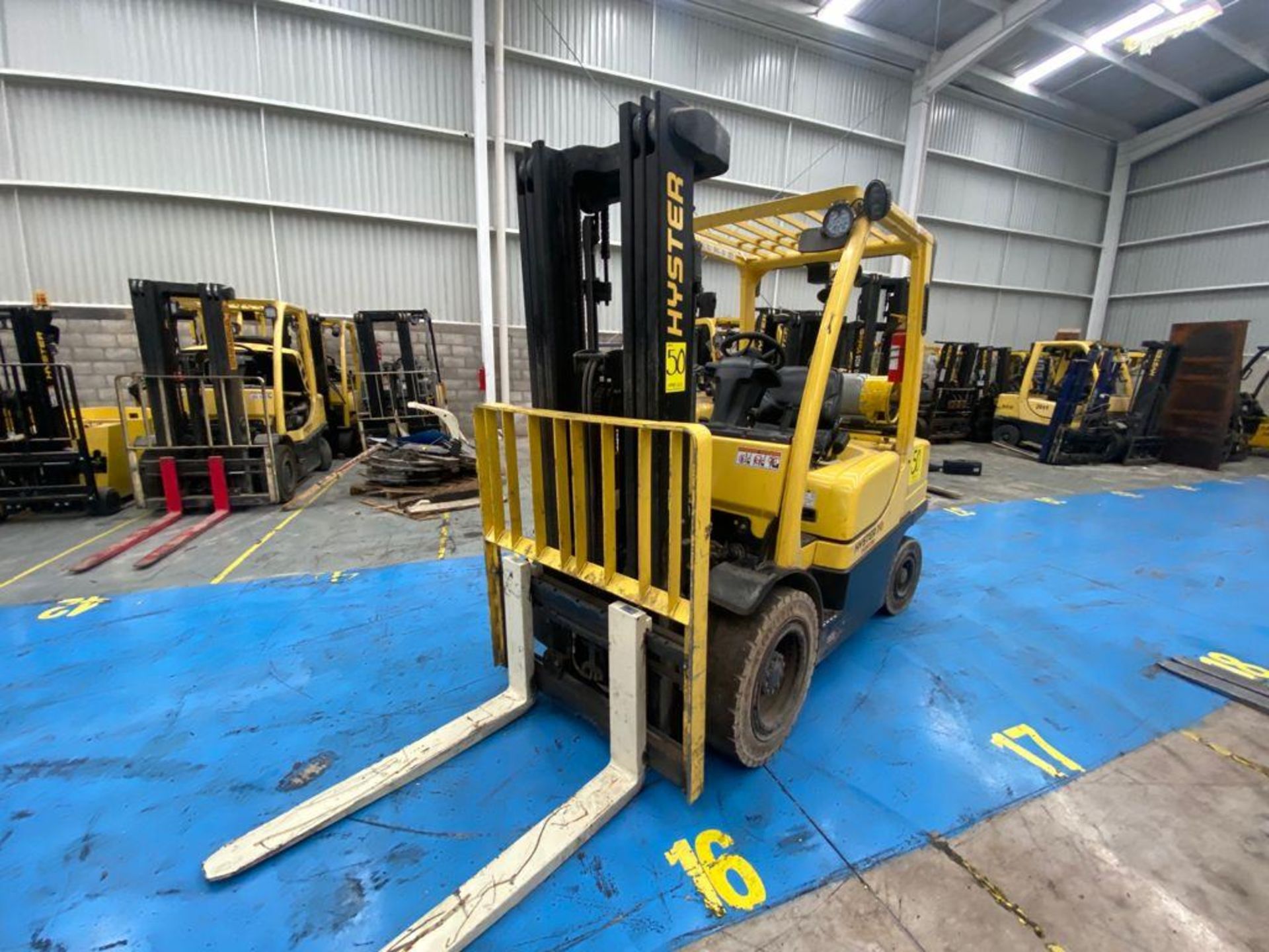 Hyster Forklift, Model H70FT, S/N P177V05815P, Year 2016, 6750 lb capacity - Image 3 of 40