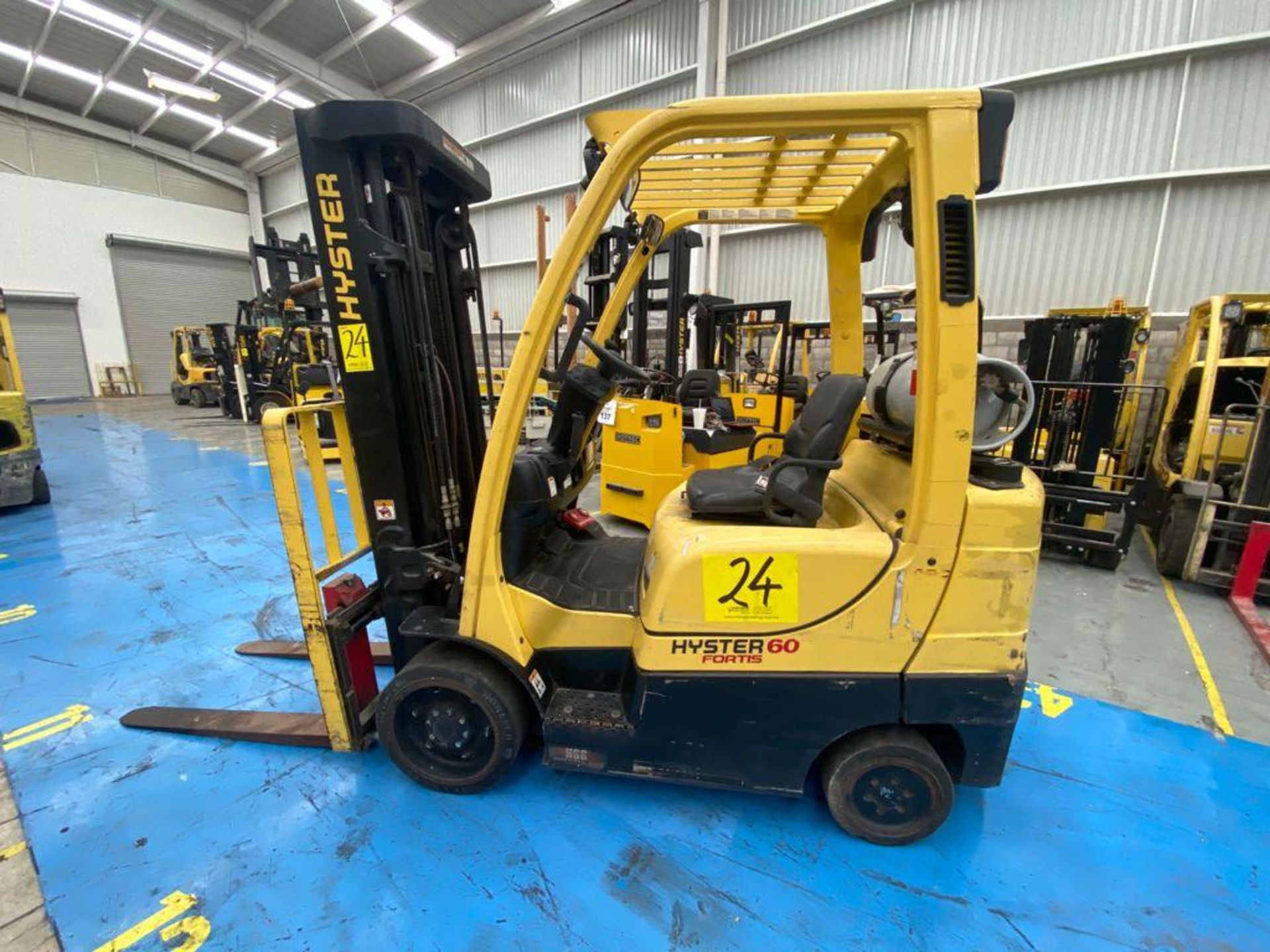 Hyster Forklift, Model S60FT, S/N H187V08134R, Year 2017, 5750 lb capacity - Image 4 of 40