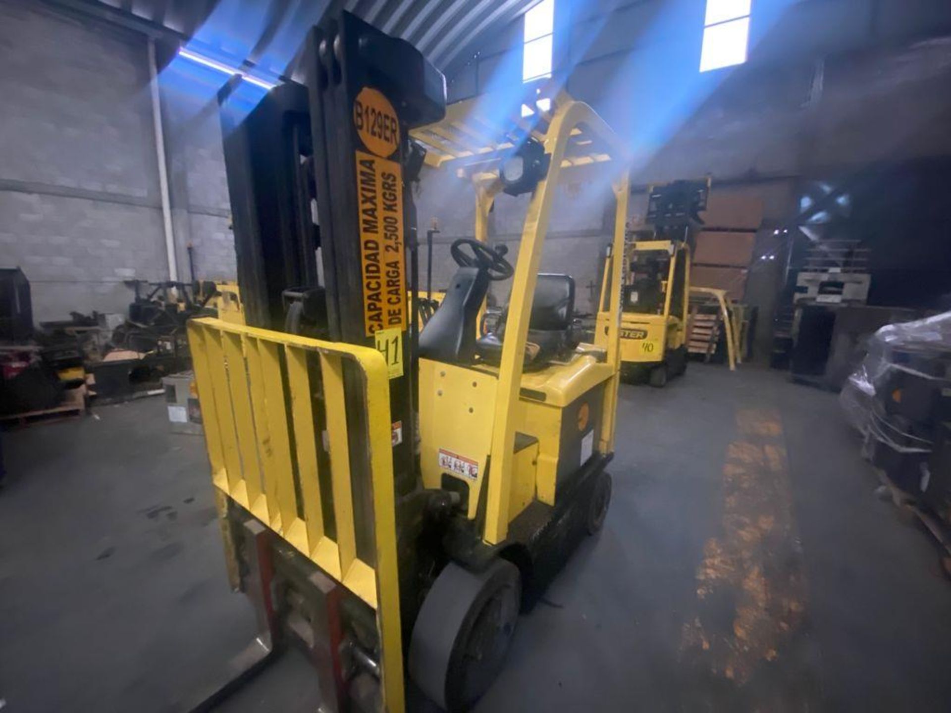 Hyster Electric Forklift, Model E50XN, S/N A268N20328P, Year 2016, 4700 lb capacity - Image 9 of 40